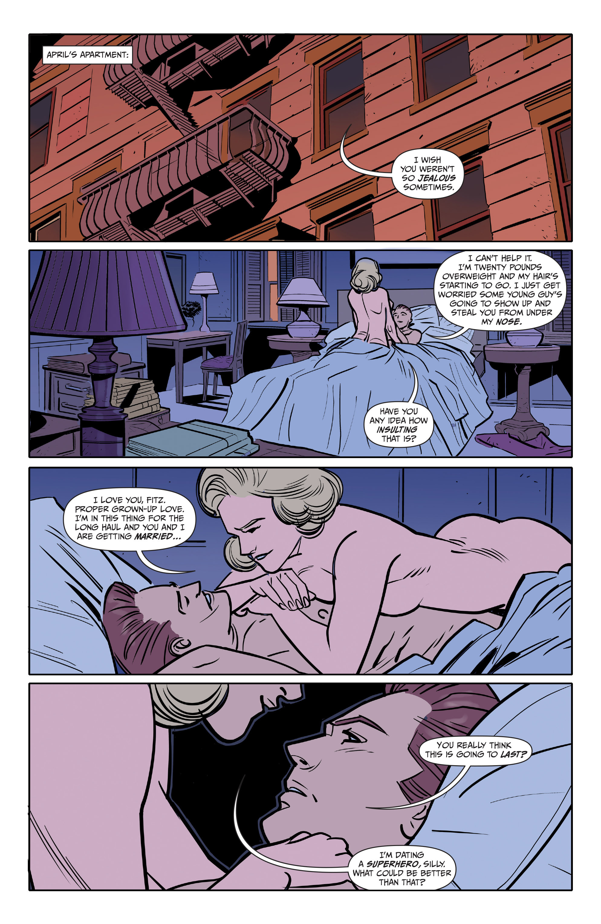 Read online Jupiter's Circle comic -  Issue #4 - 13