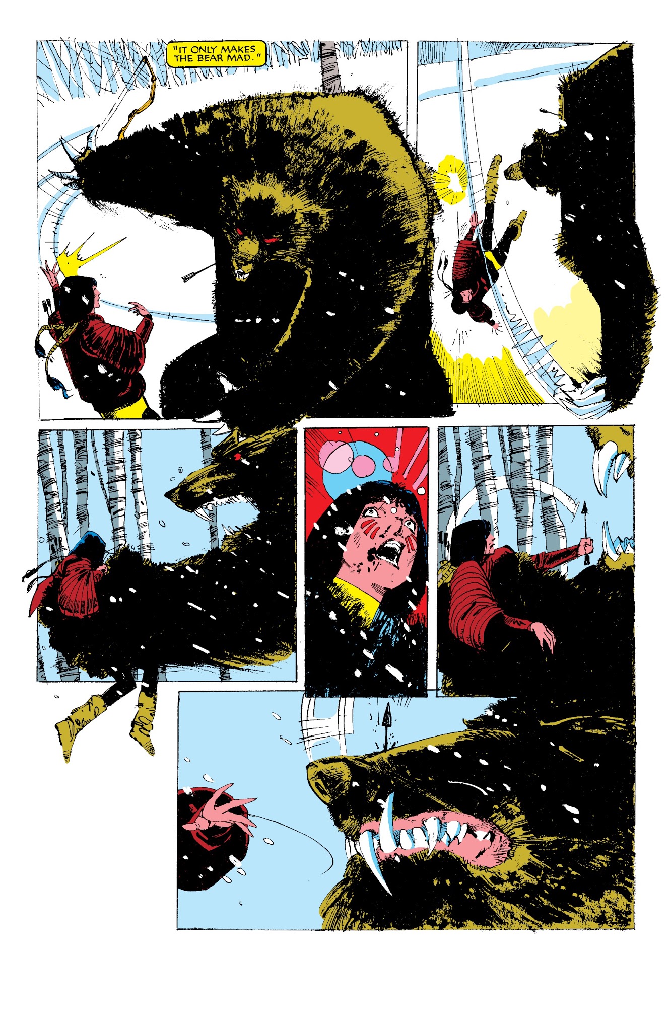 Read online The New Mutants: Demon Bear comic -  Issue # TPB - 31