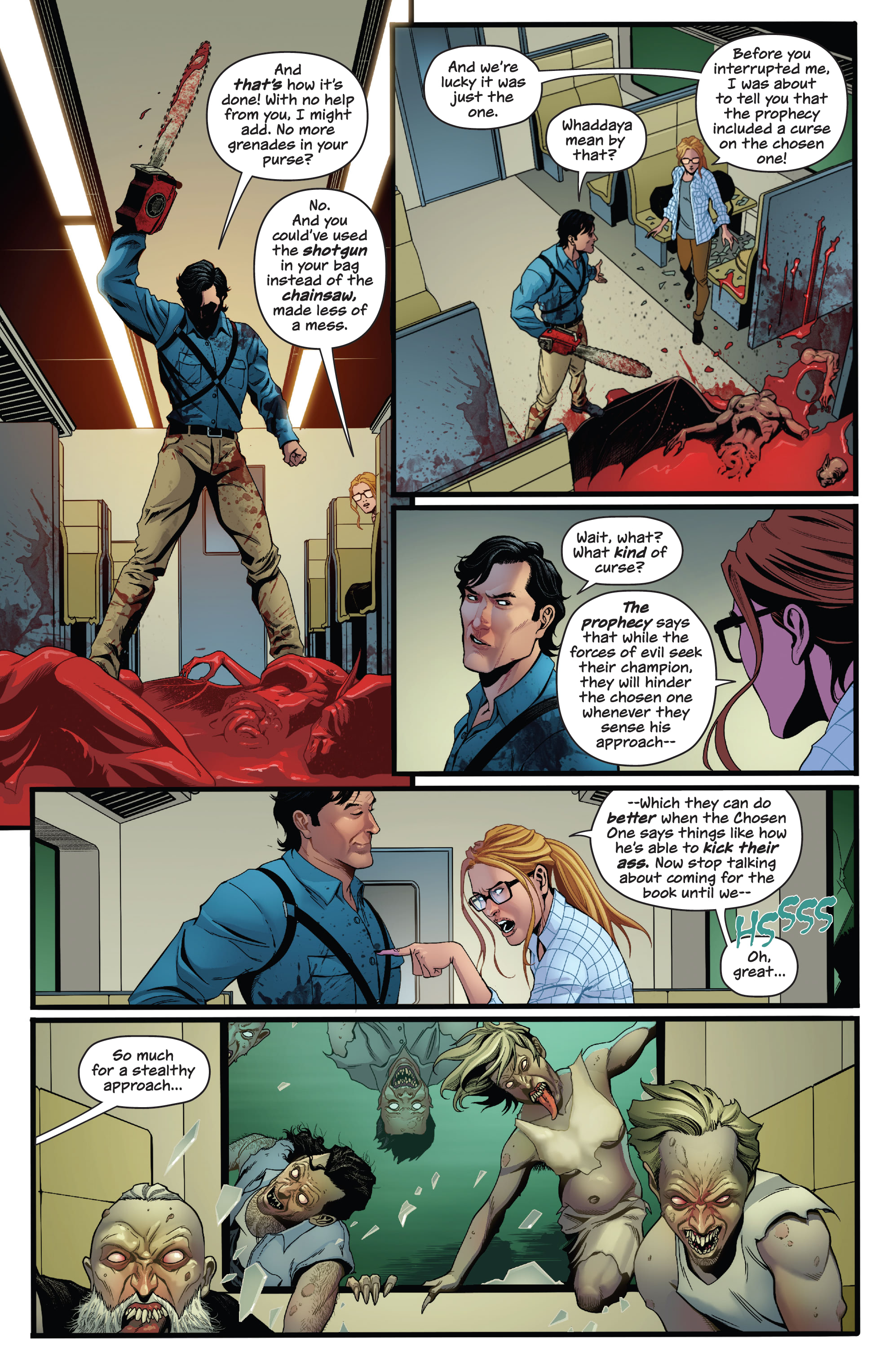 Read online Army of Darkness Vs. Reanimator: Necronomicon Rising comic -  Issue #2 - 17