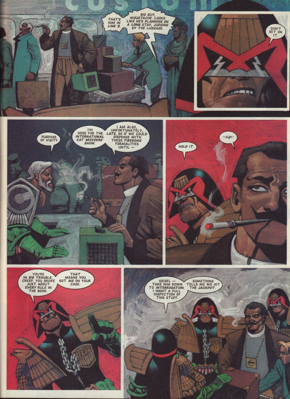 Read online Judge Dredd: The Megazine (vol. 2) comic -  Issue #26 - 35