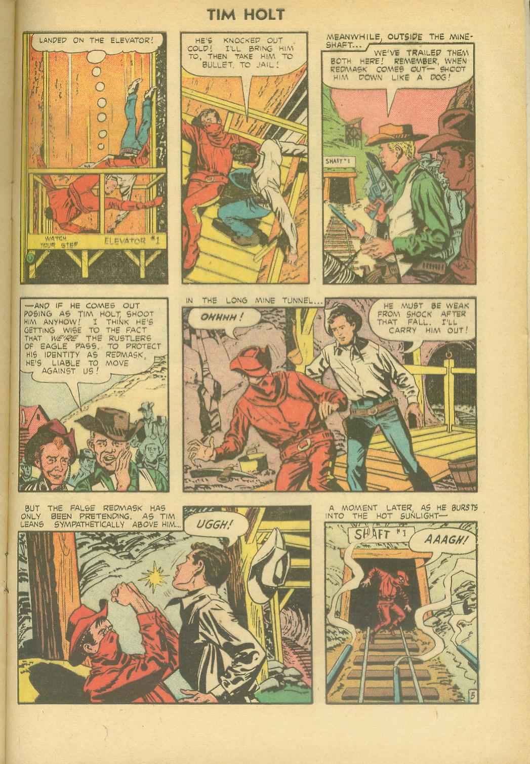 Read online Tim Holt comic -  Issue #36 - 31