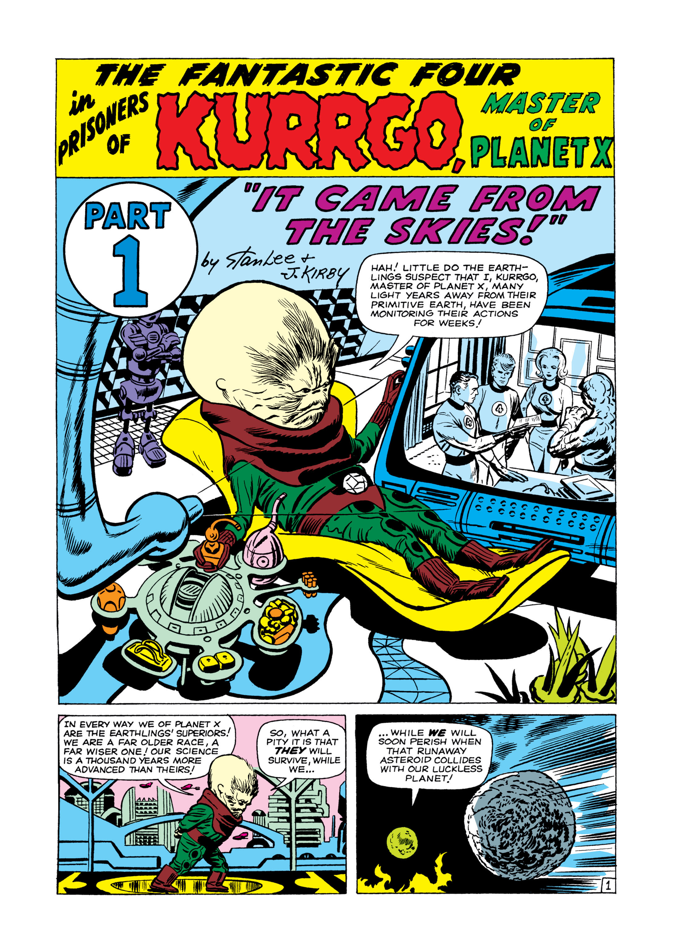Read online Fantastic Four (1961) comic -  Issue #7 - 2