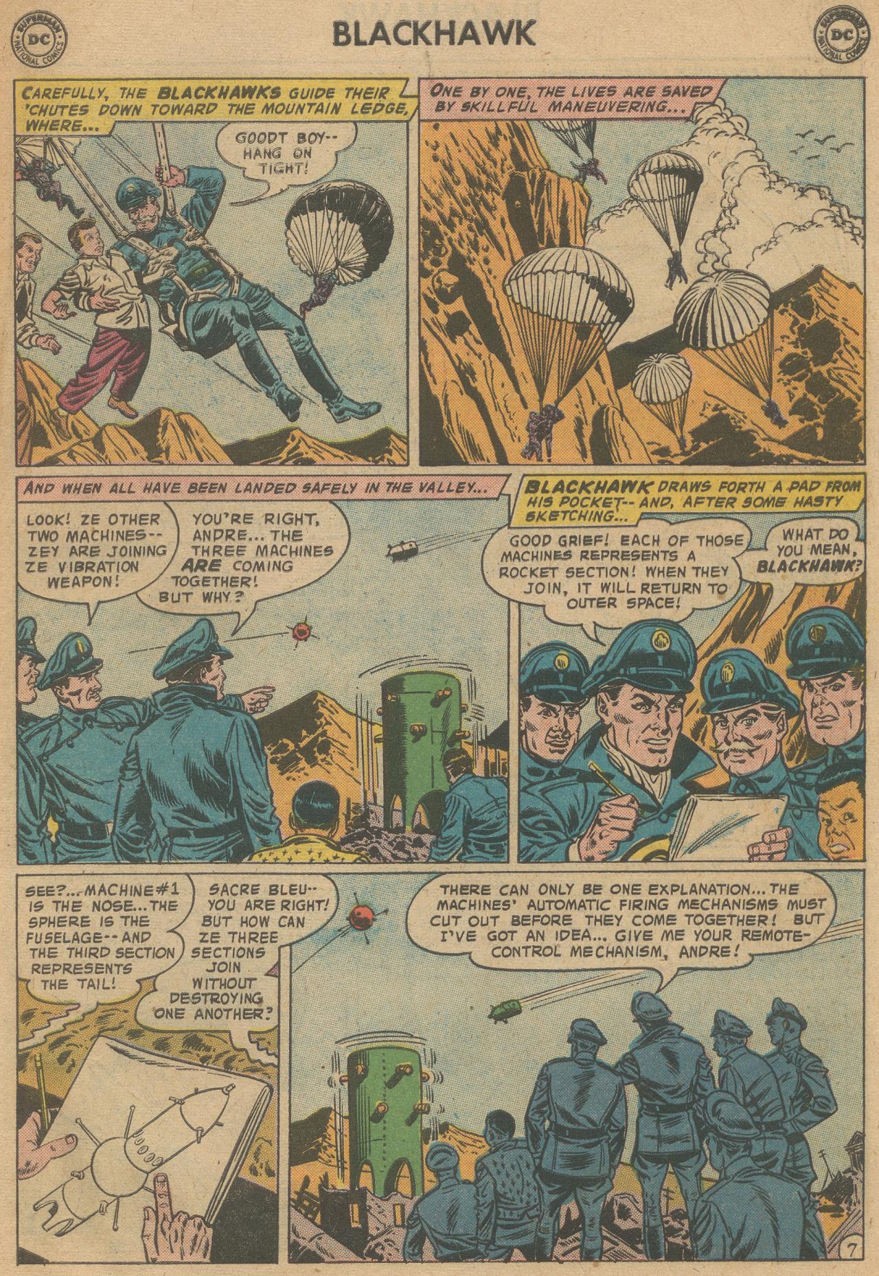 Read online Blackhawk (1957) comic -  Issue #124 - 31