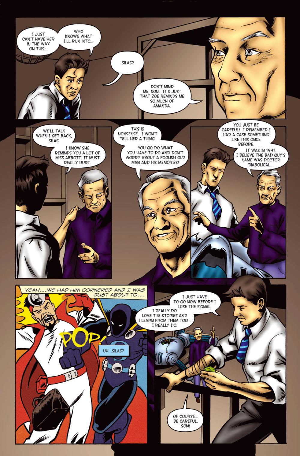 Read online Smoke & Mirror comic -  Issue #5 - 8
