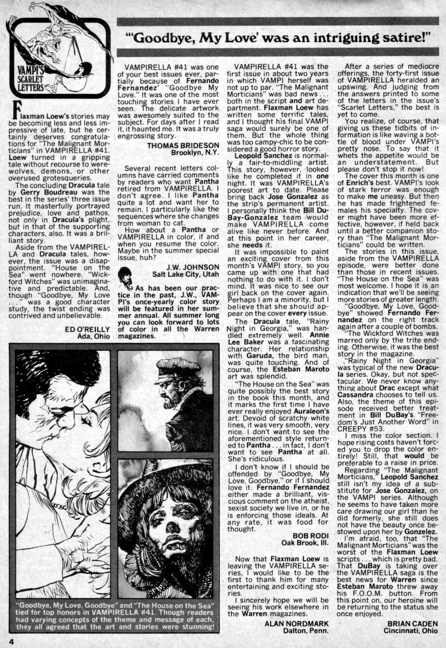 Read online Vampirella (1969) comic -  Issue #43 - 4