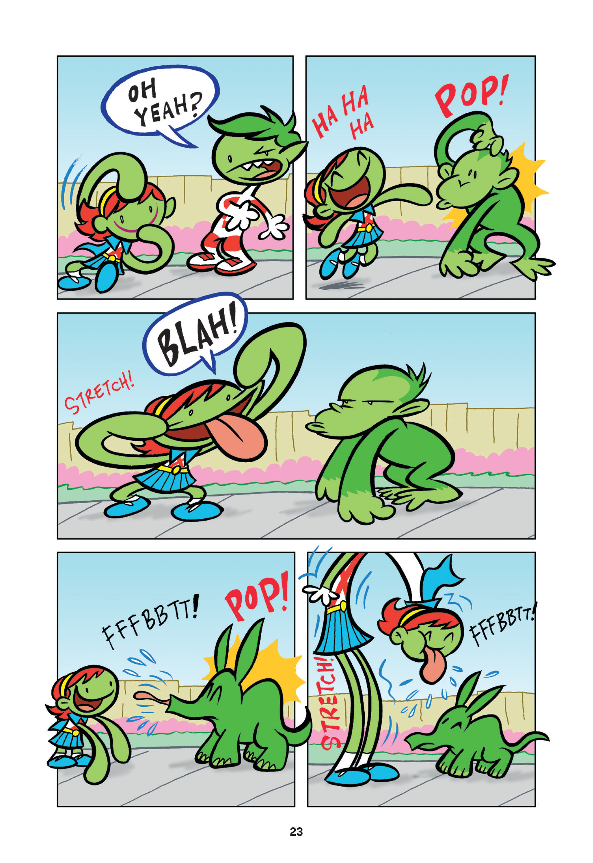 Read online Tiny Titans: Beast Boy & Raven comic -  Issue # TPB - 23