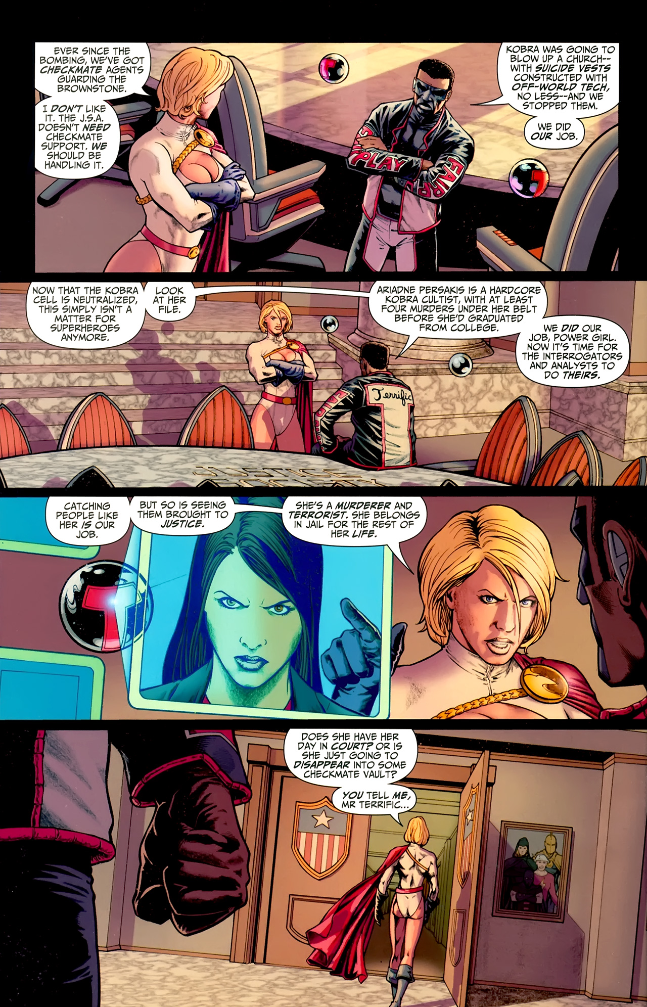 Read online JSA vs. Kobra comic -  Issue #2 - 3