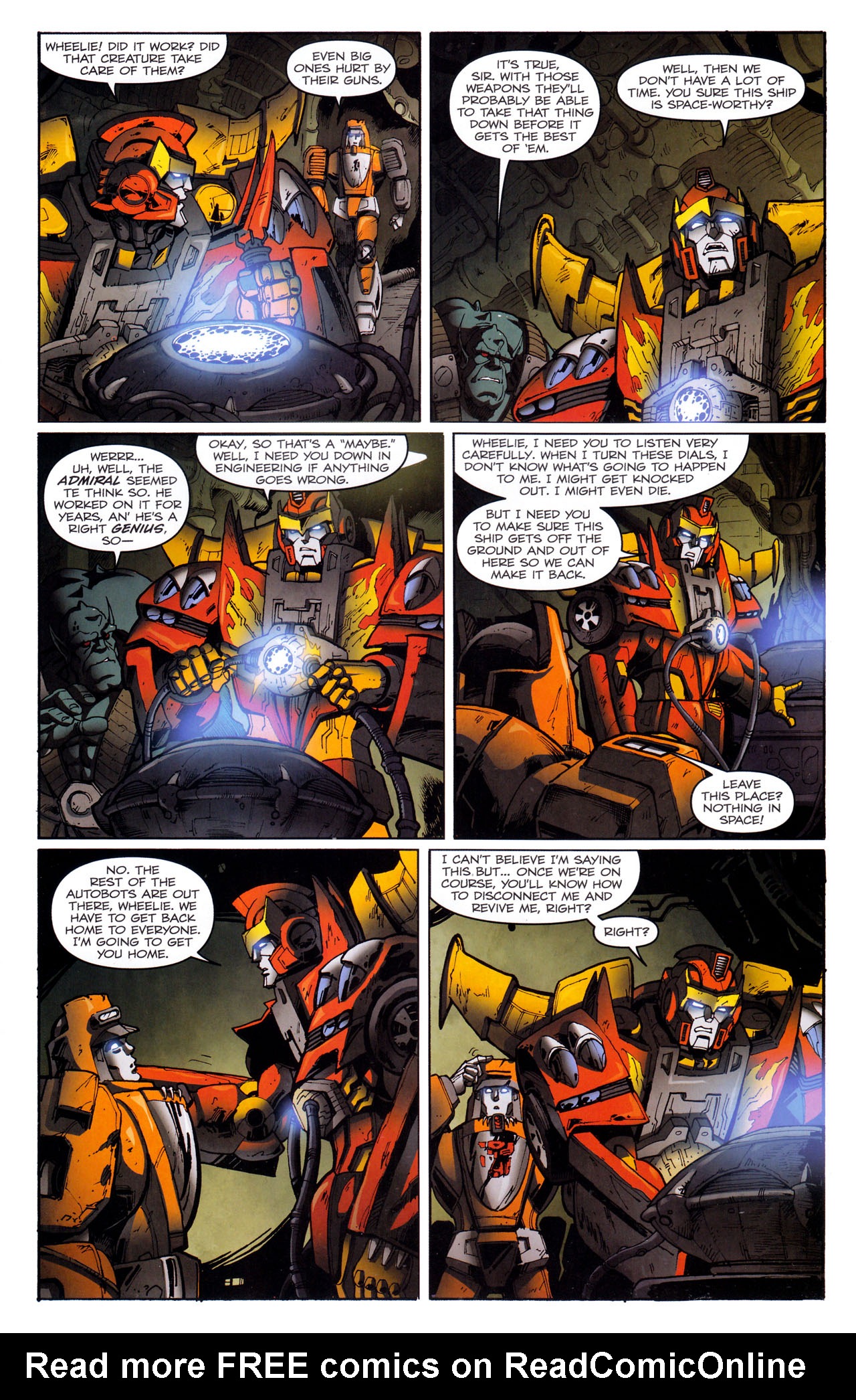 Read online The Transformers (2009) comic -  Issue #19 - 25
