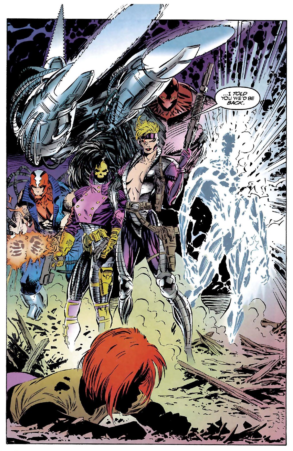 Read online Cyberforce (1992) comic -  Issue # _The Complete Cyberforce (Part 1) - 30
