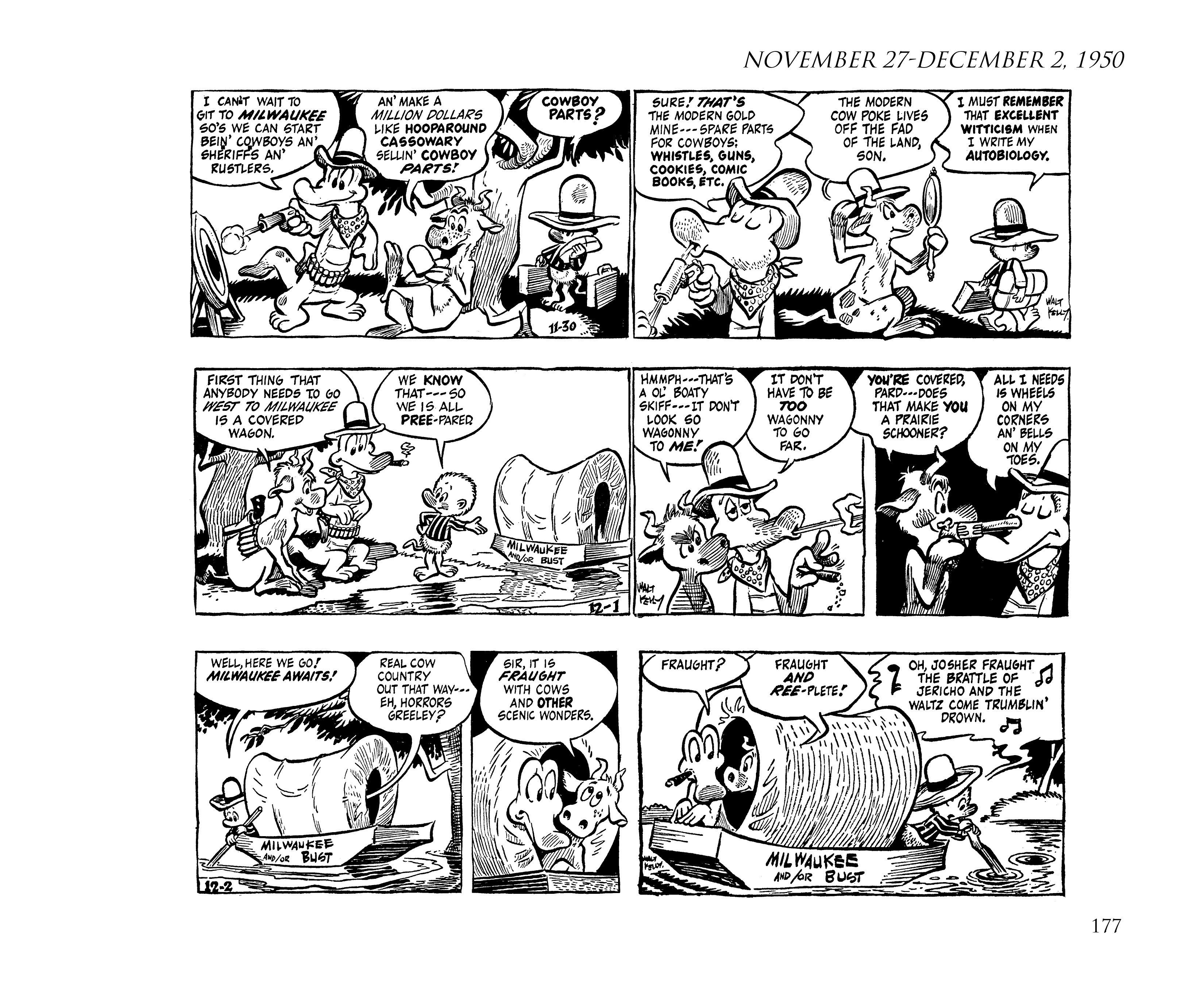 Read online Pogo by Walt Kelly: The Complete Syndicated Comic Strips comic -  Issue # TPB 1 (Part 2) - 95