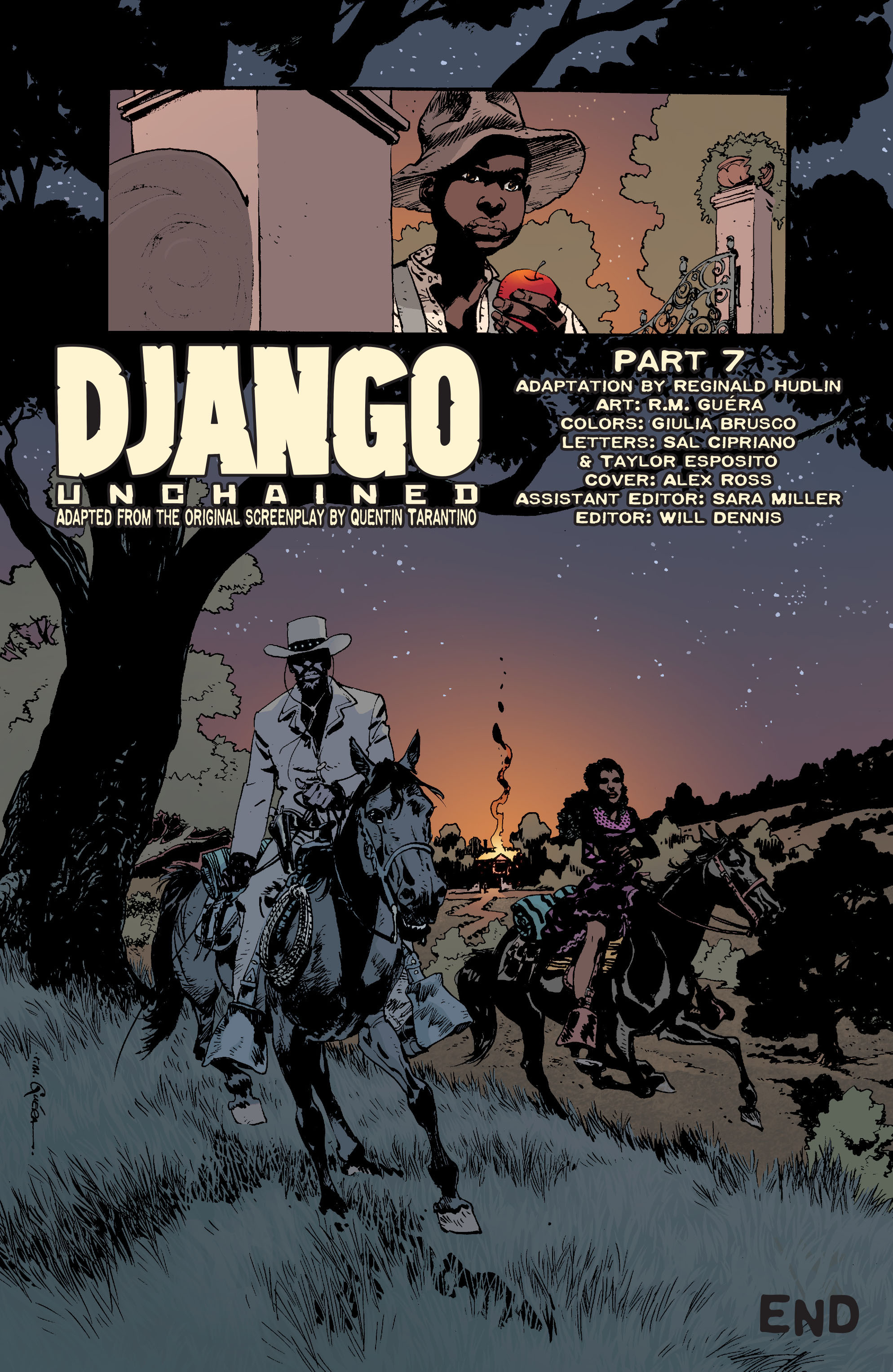 Read online Django Unchained comic -  Issue #7 - 33