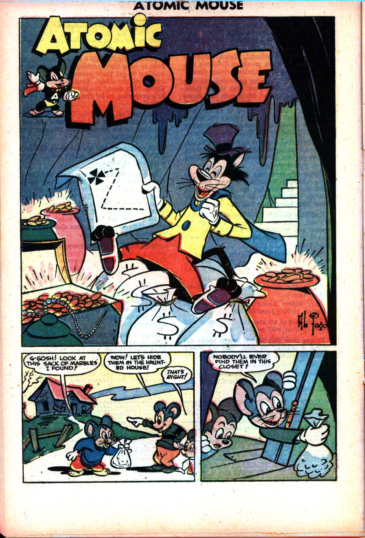 Read online Atomic Mouse comic -  Issue #13 - 16