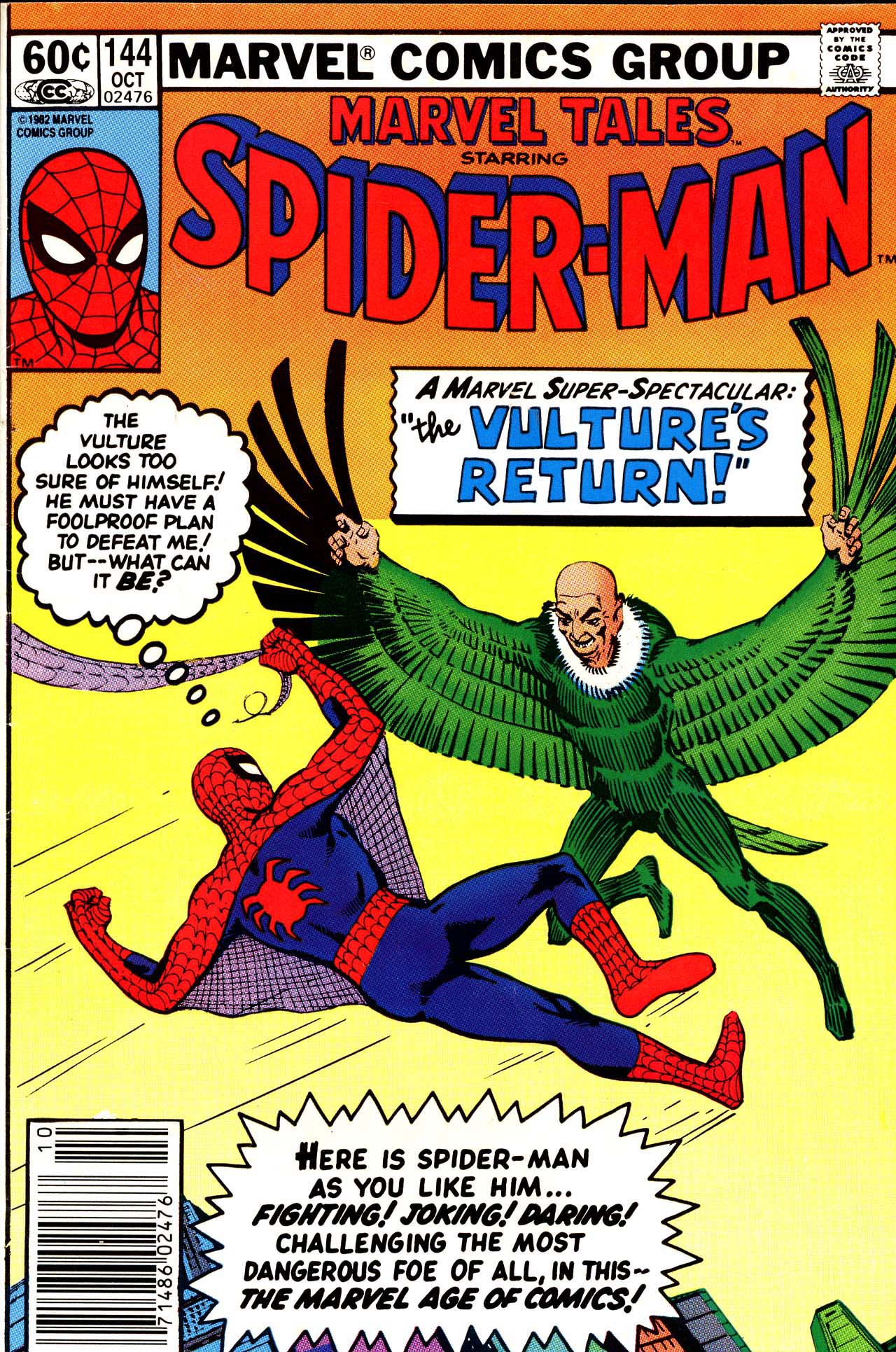 Read online Marvel Tales (1964) comic -  Issue #144 - 1