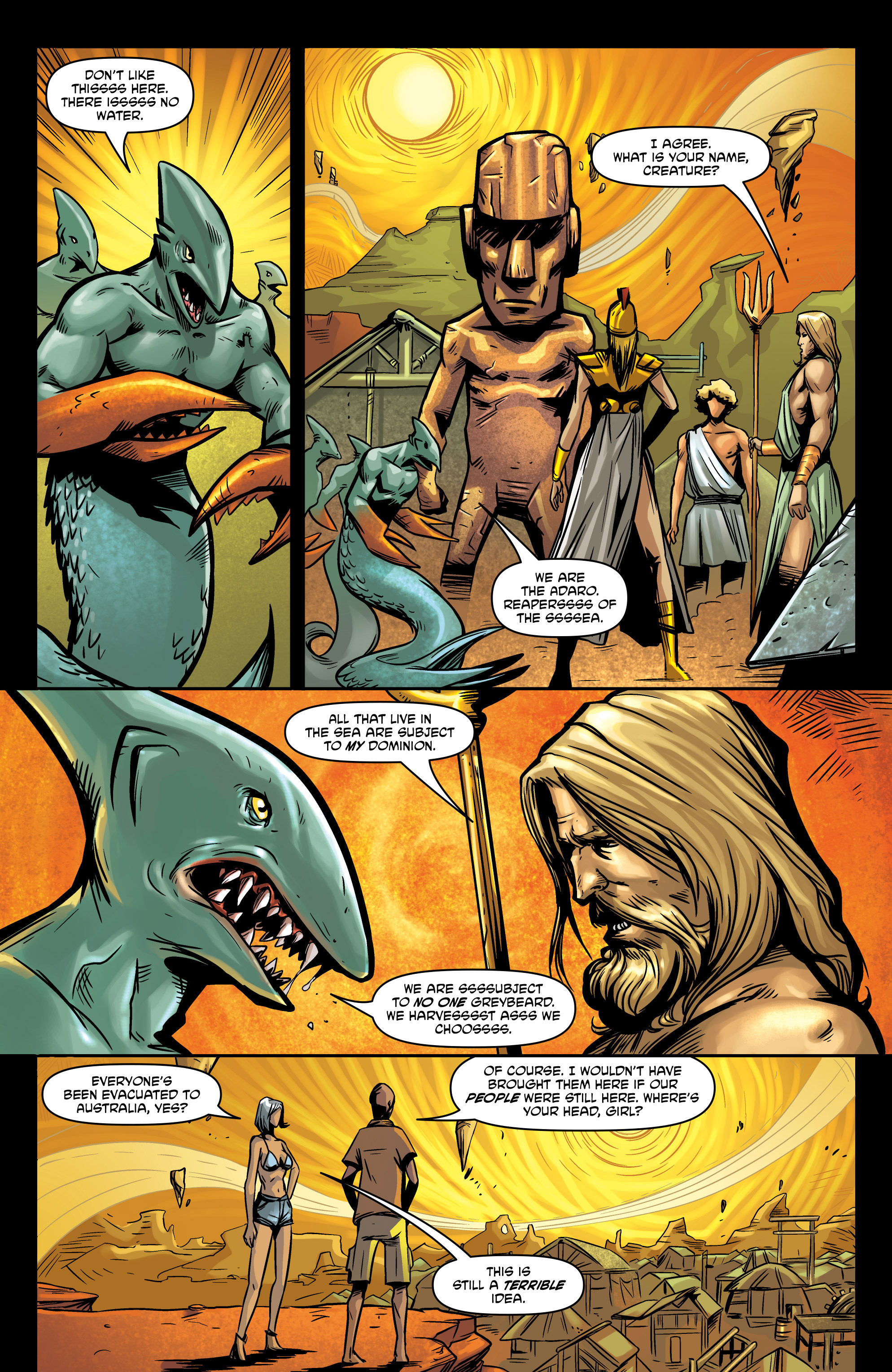 Read online God Is Dead comic -  Issue #9 - 16