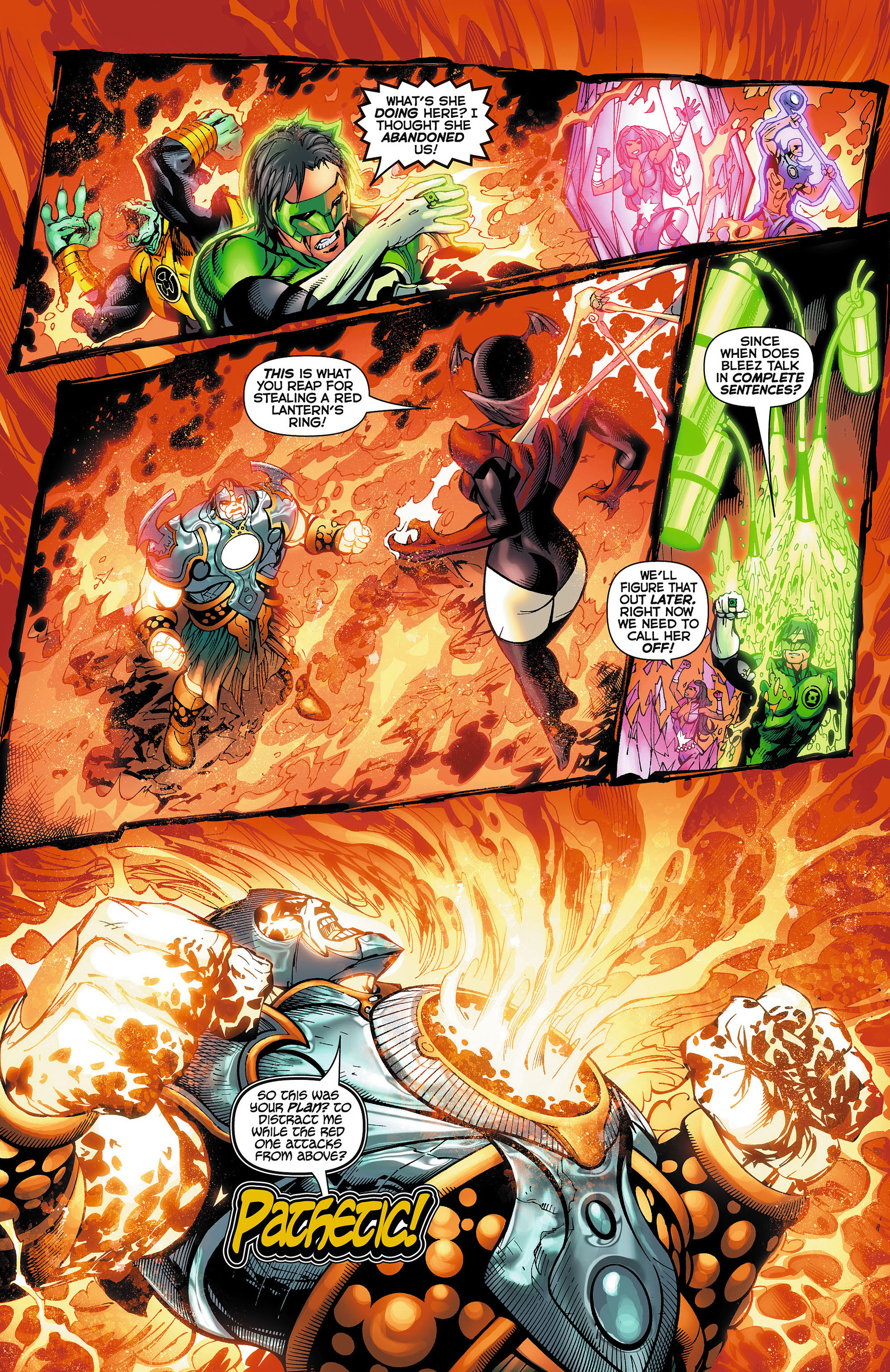Read online Green Lantern: New Guardians comic -  Issue #7 - 14