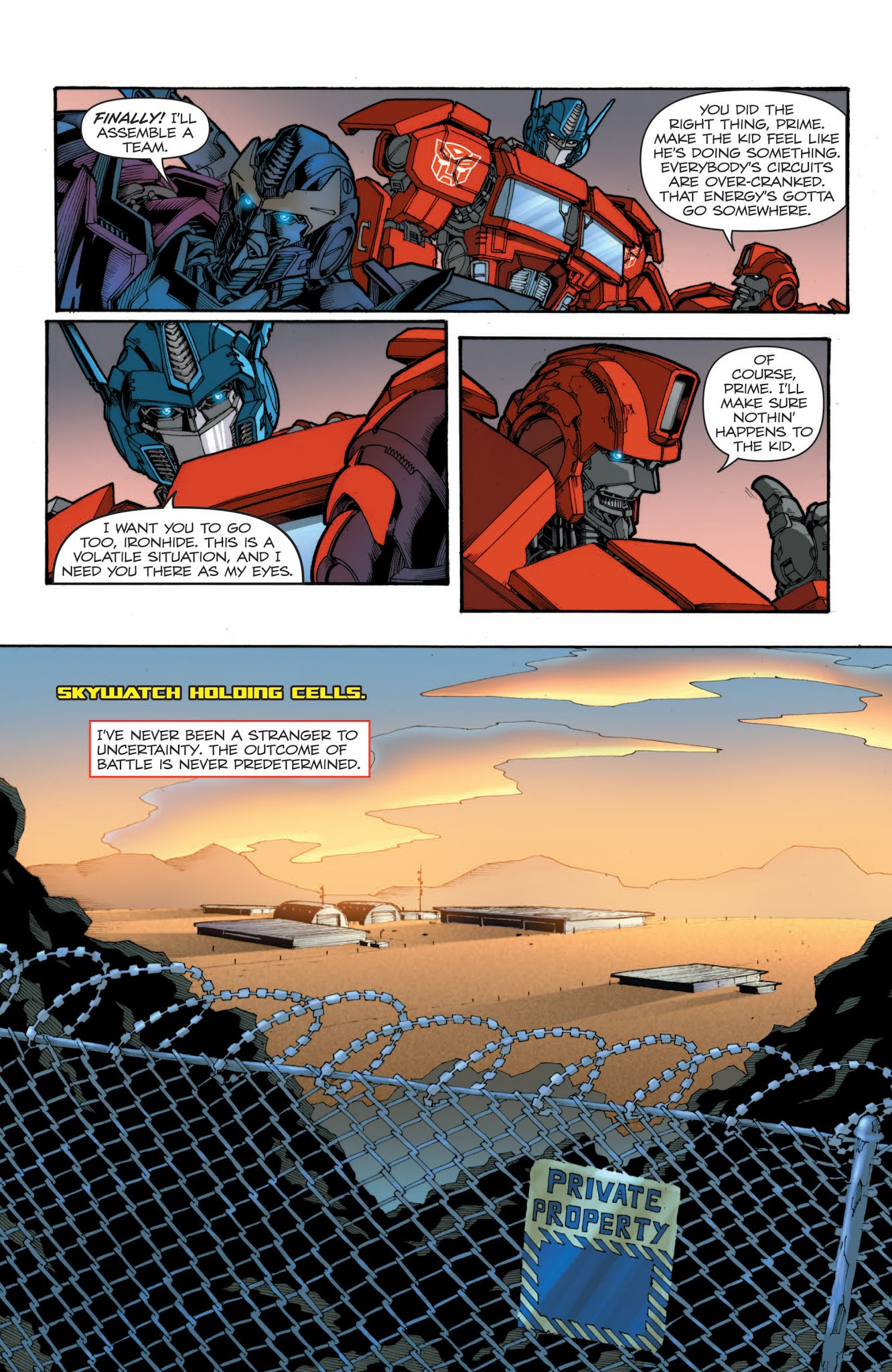 Read online Transformers: The IDW Collection comic -  Issue # TPB 6 (Part 1) - 21