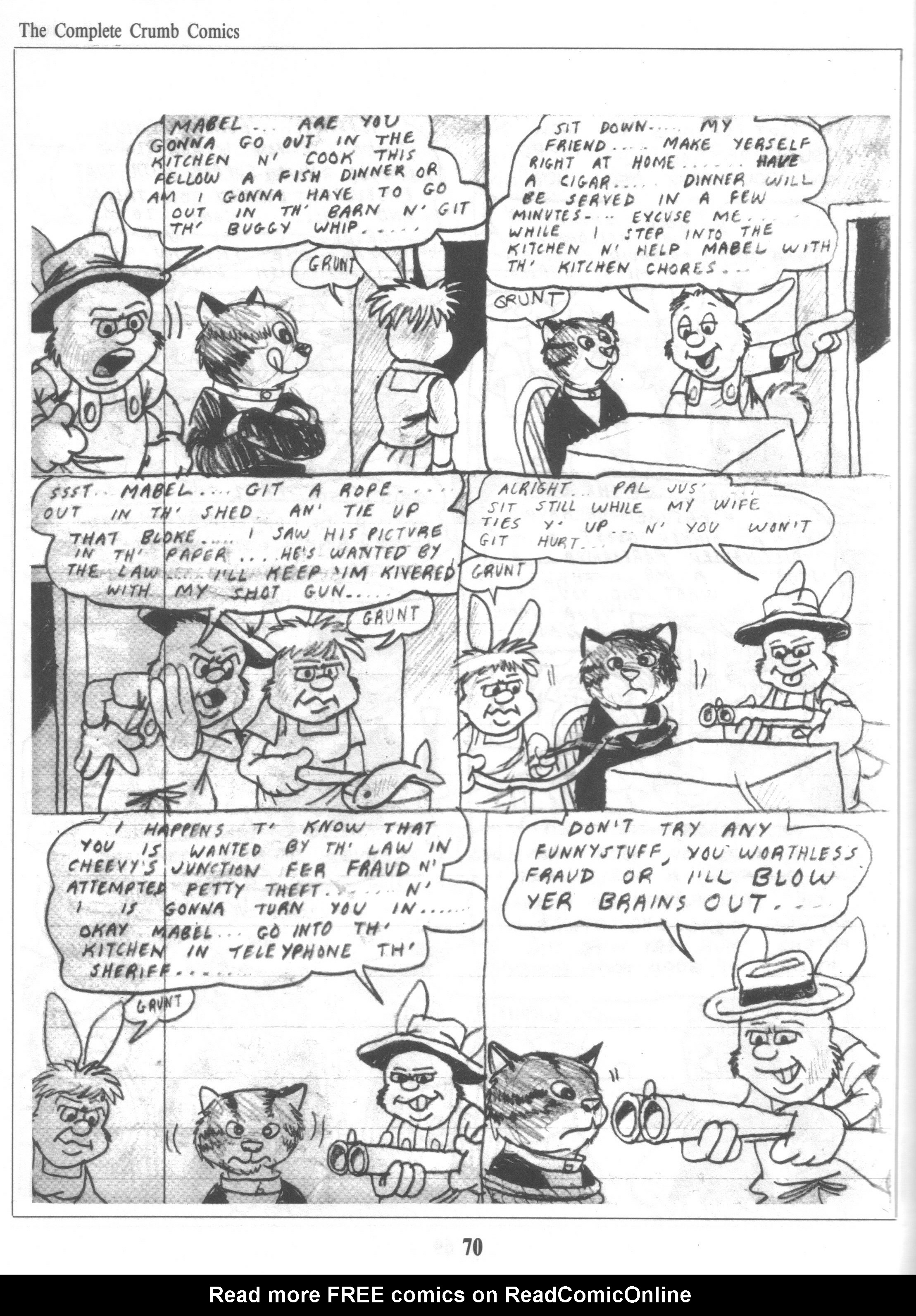 Read online The Complete Crumb Comics comic -  Issue # TPB 1 - 82