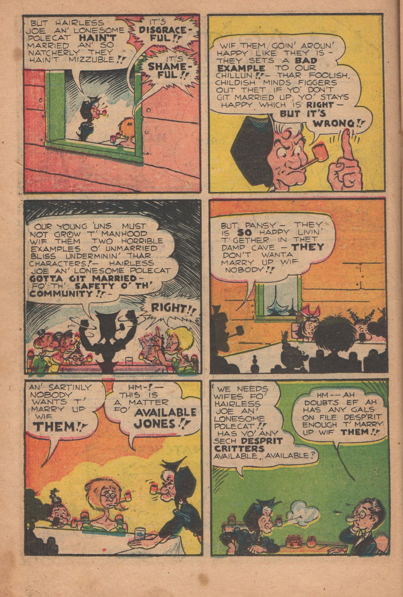Read online Li'l Abner Comics comic -  Issue #91 - 16
