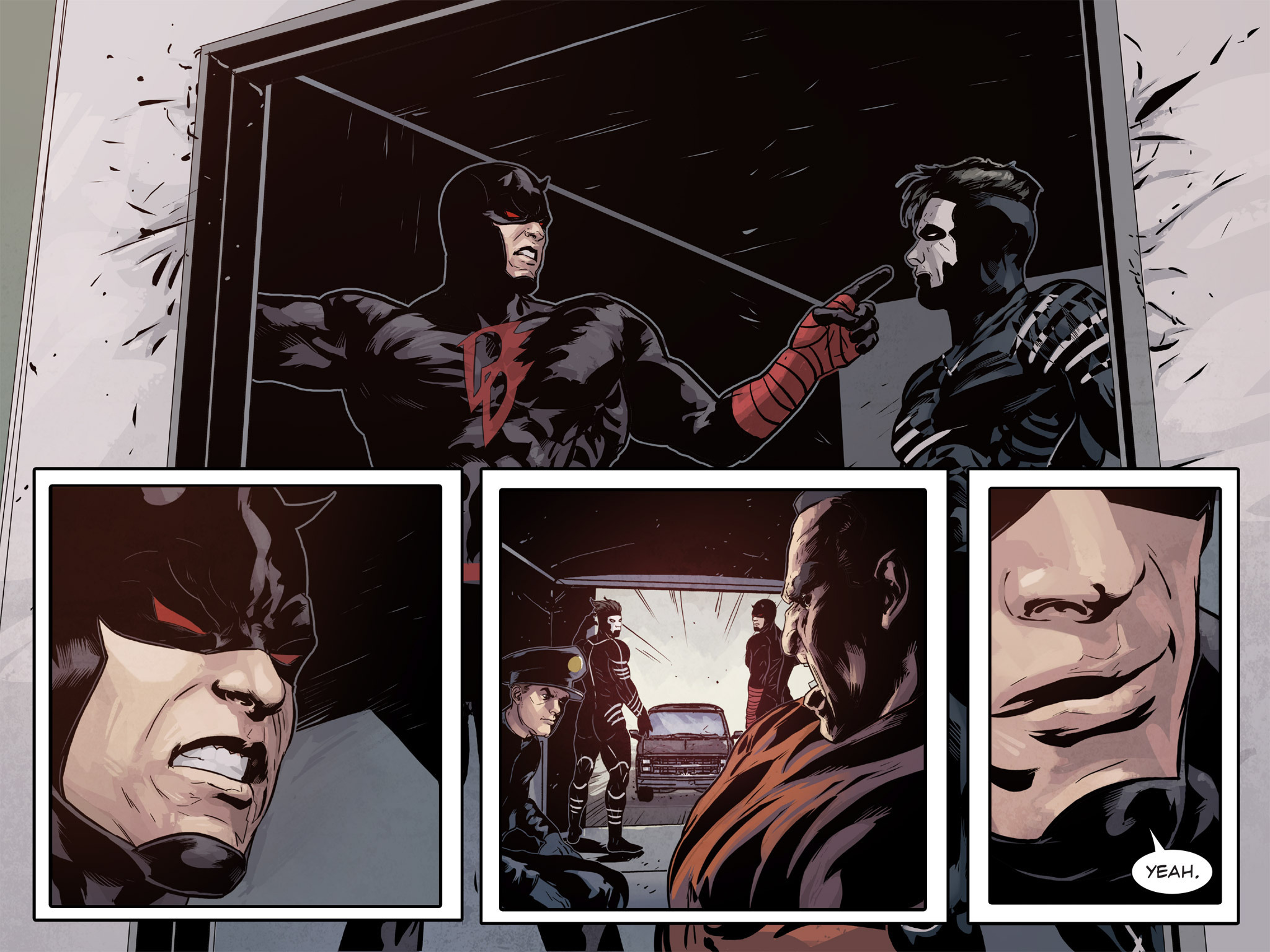 Read online Daredevil / Punisher : The Seventh Circle comic -  Issue #2 - 25
