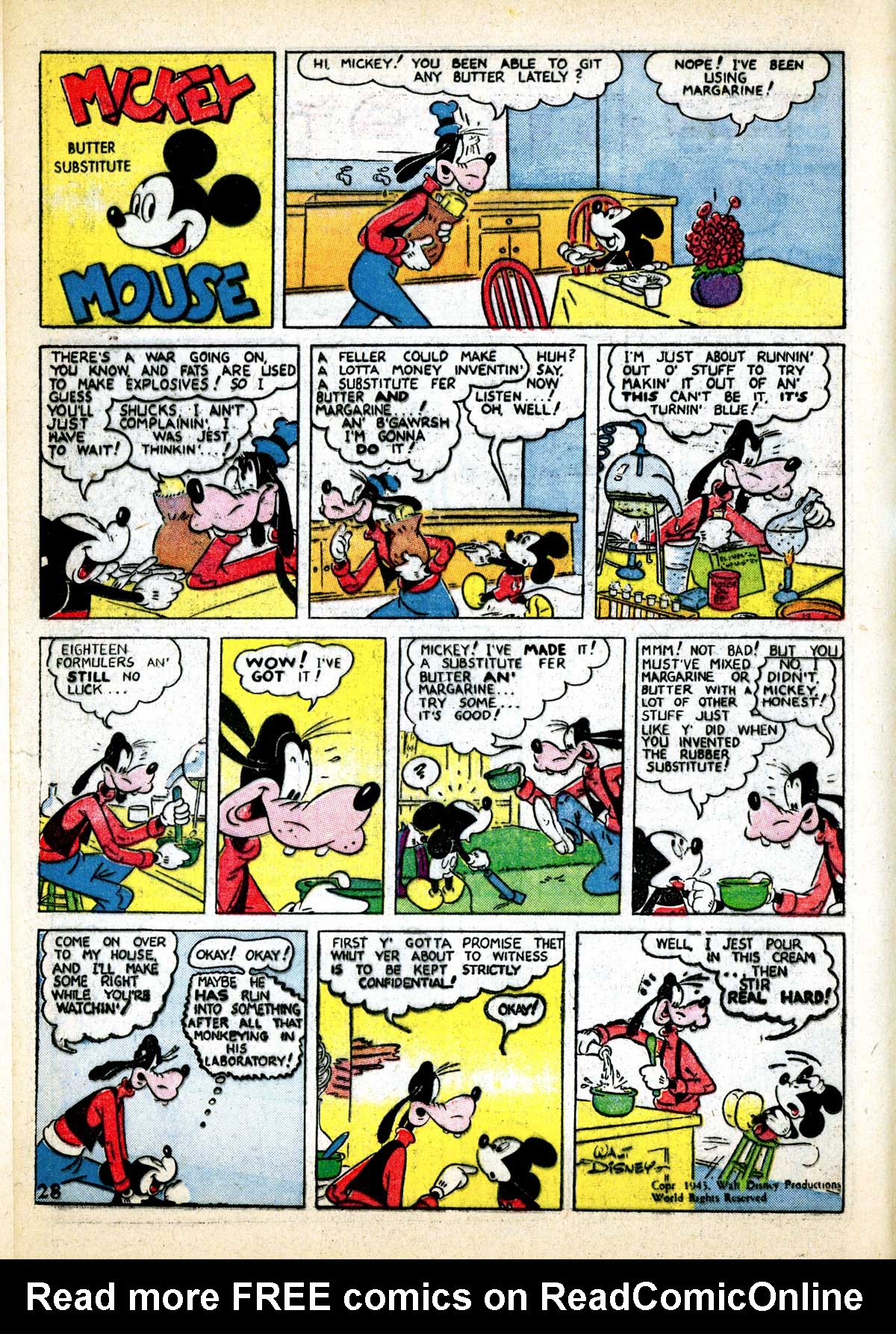Read online Walt Disney's Comics and Stories comic -  Issue #35 - 29