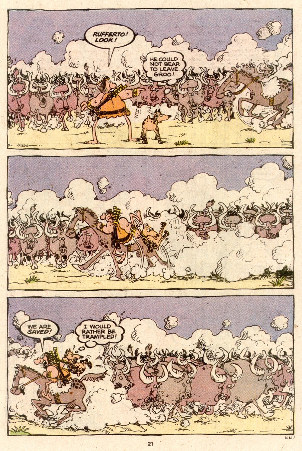 Read online Sergio Aragonés Groo the Wanderer comic -  Issue #62 - 23