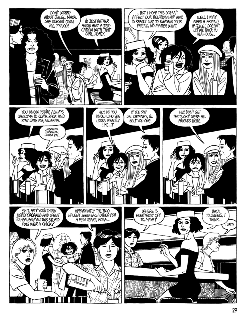 Read online Love and Rockets (1982) comic -  Issue #38 - 31