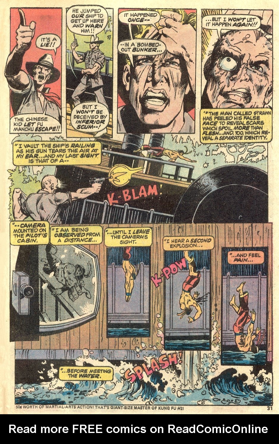 Master of Kung Fu (1974) Issue #23 #8 - English 17