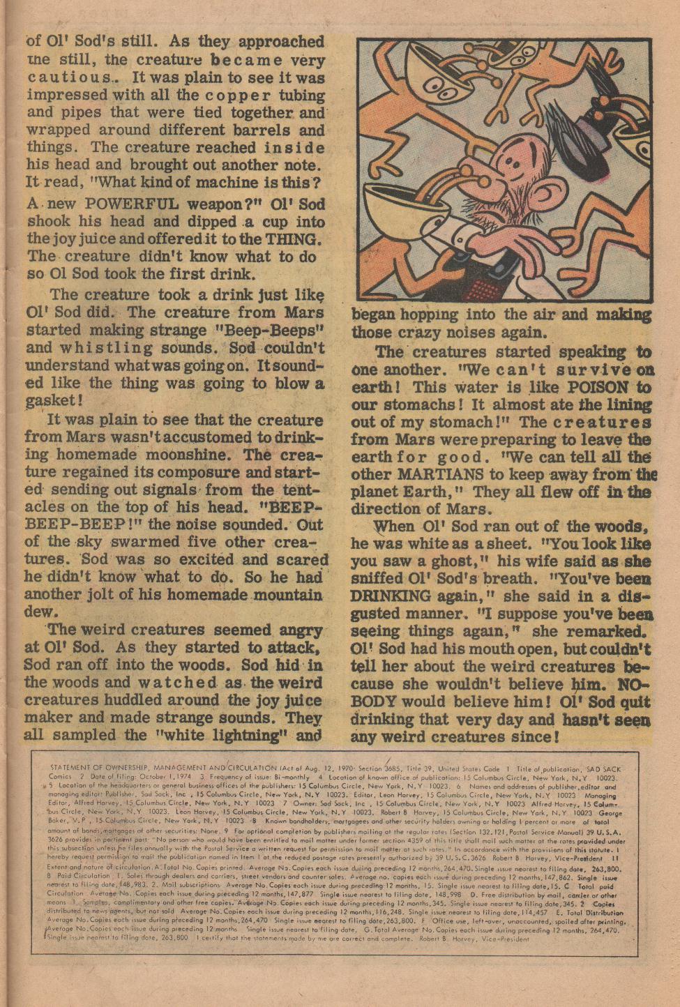 Read online Sad Sack comic -  Issue #244 - 19