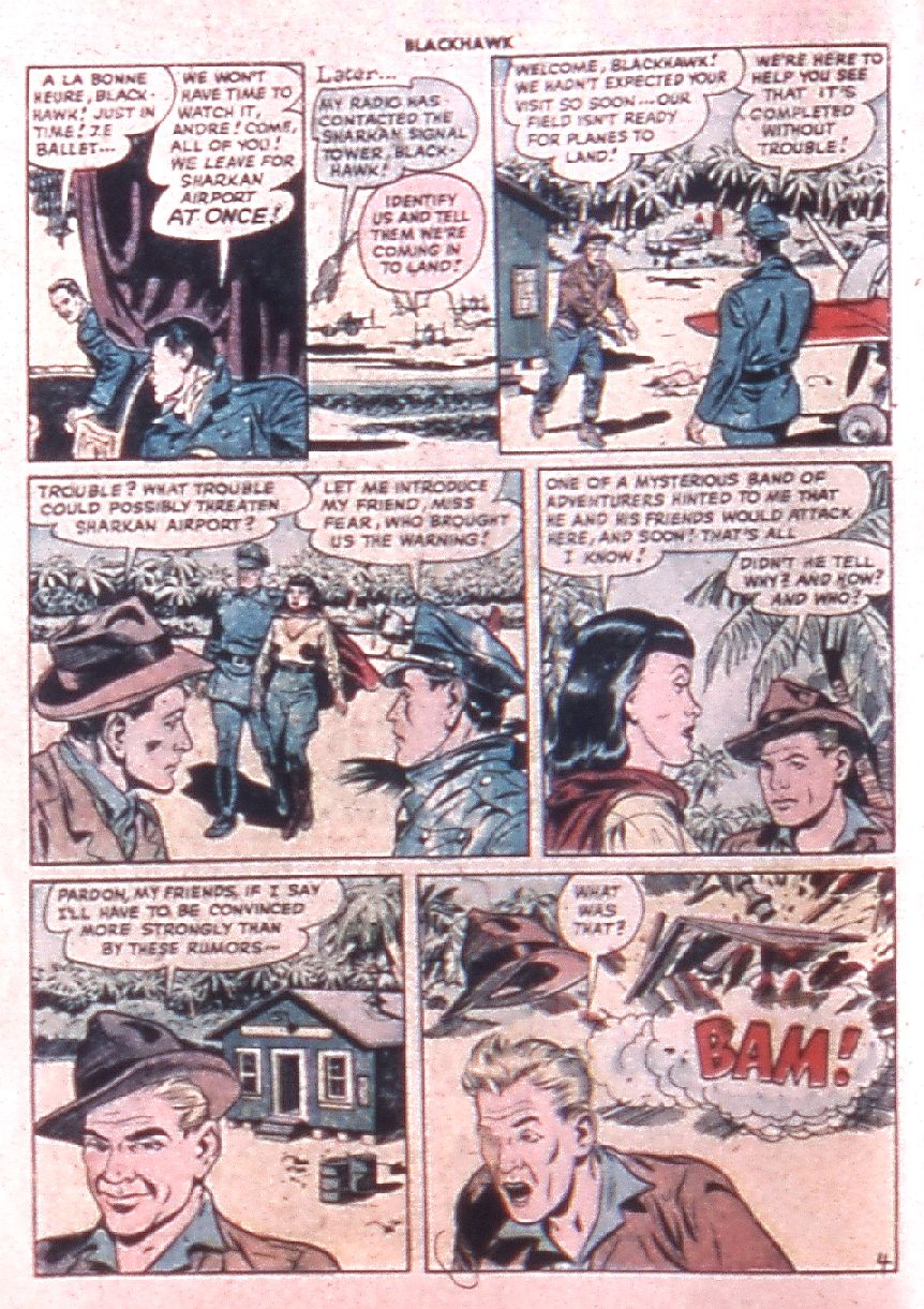 Read online Blackhawk (1957) comic -  Issue #22 - 6
