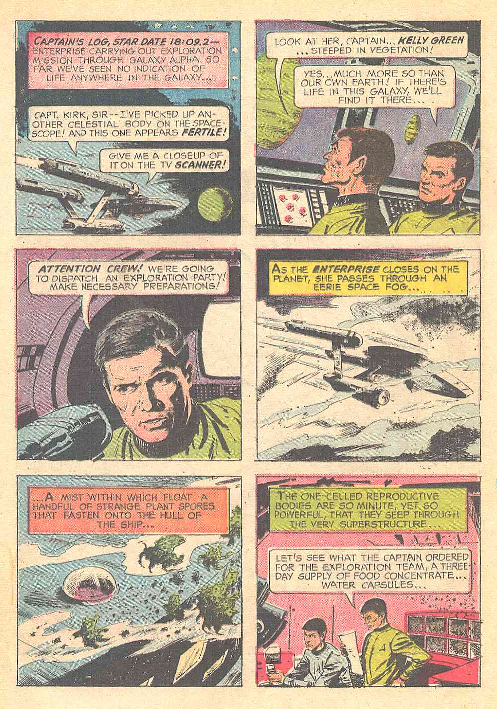 Read online Star Trek (1967) comic -  Issue #1 - 4