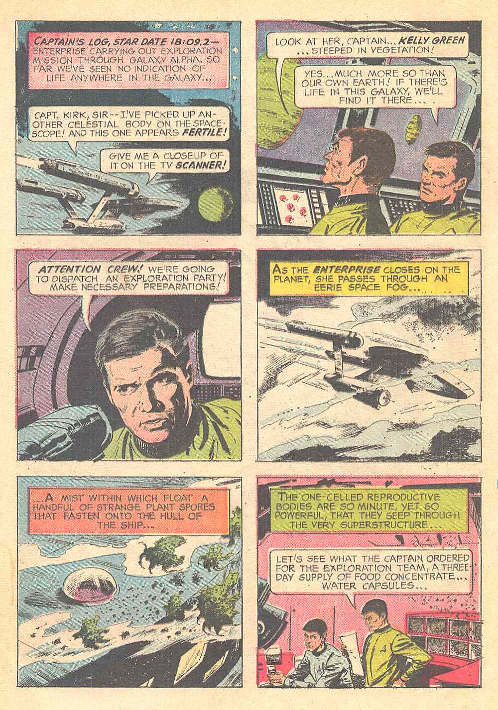 Read online Star Trek (1967) comic -  Issue #1 - 4