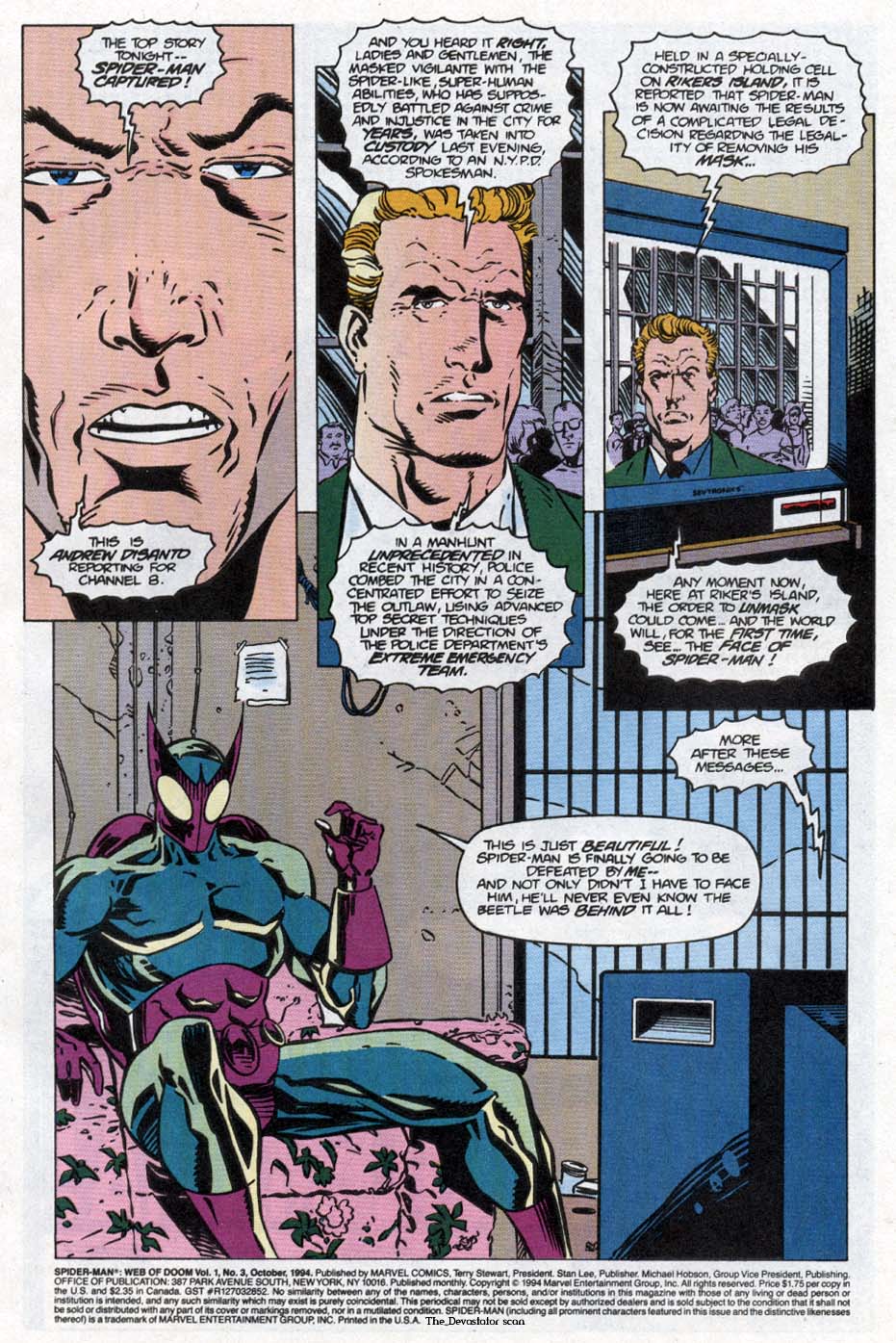 Read online Spider-Man: Web of Doom comic -  Issue #3 - 2