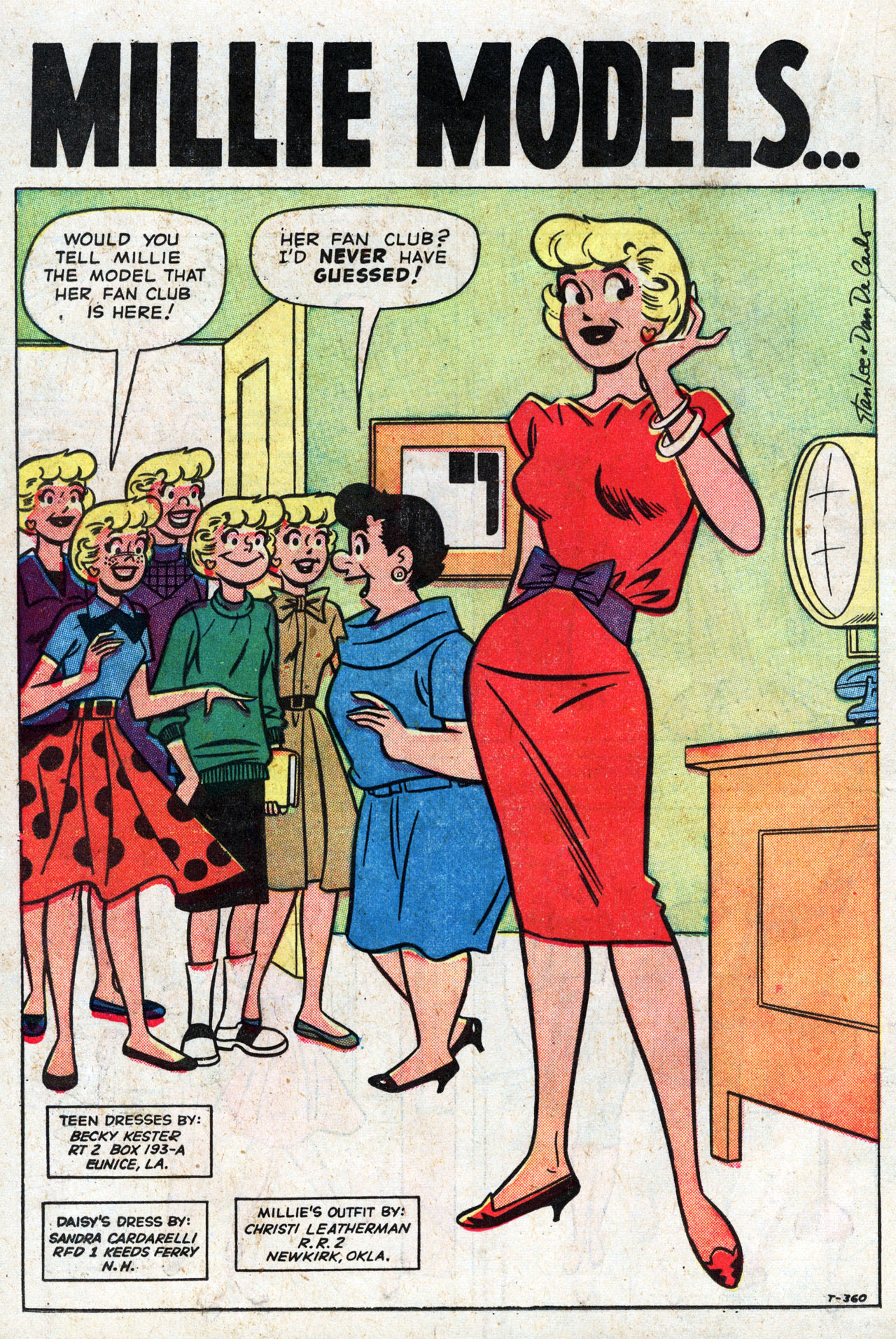 Read online Millie the Model comic -  Issue #92 - 22