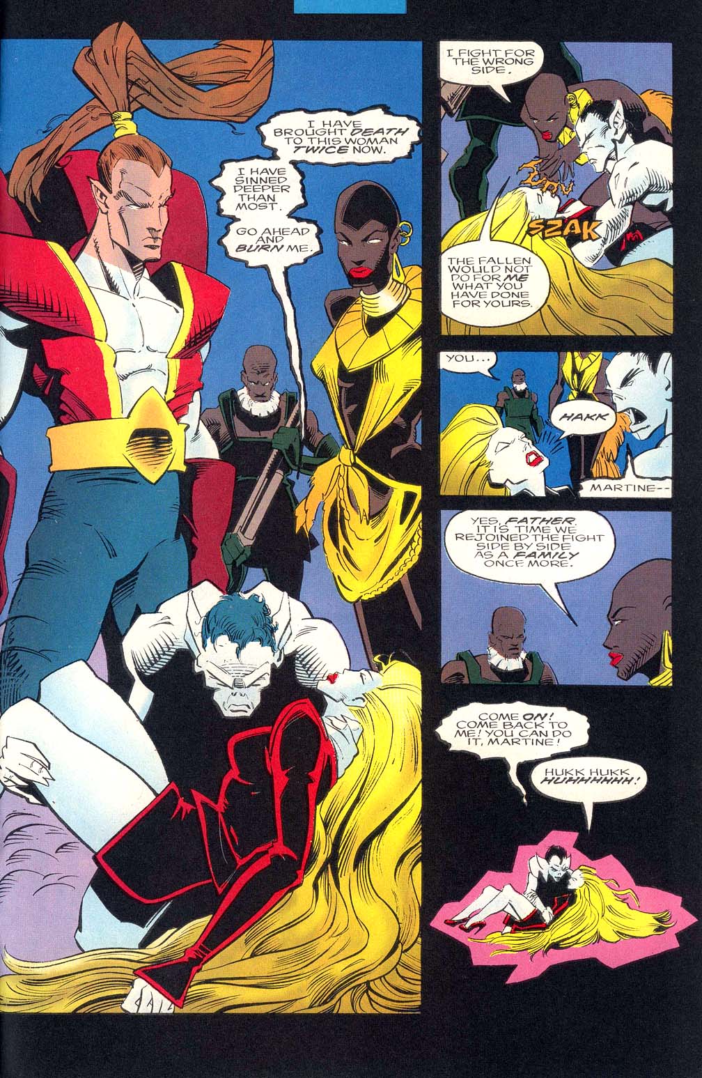 Read online Morbius: The Living Vampire (1992) comic -  Issue #17 - 21