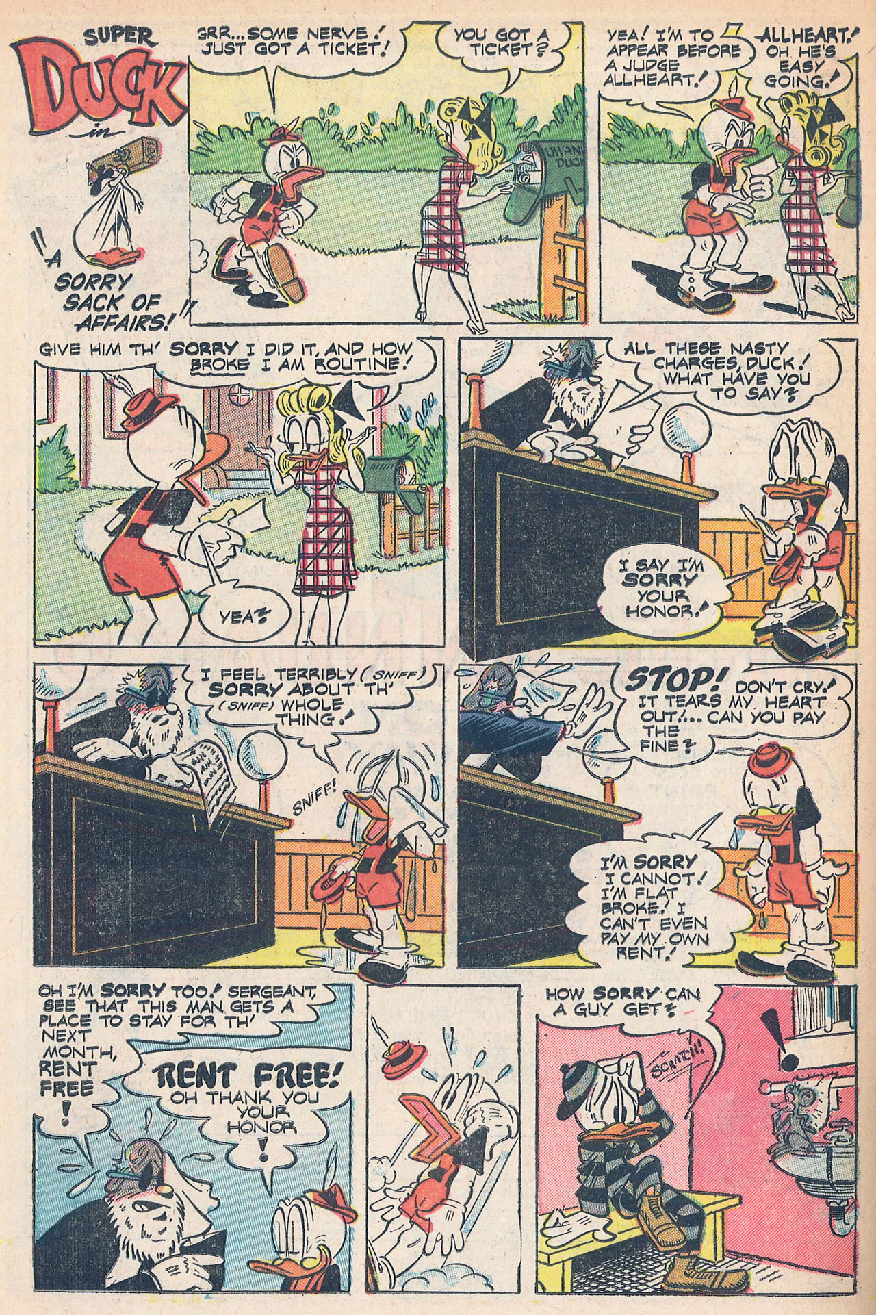 Read online Super Duck Comics comic -  Issue #56 - 26