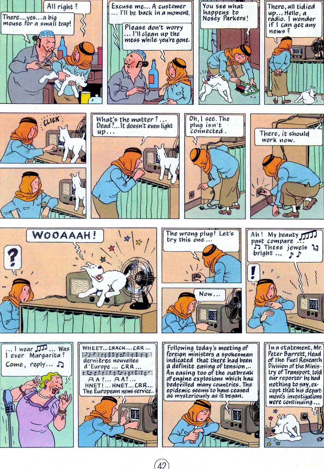 Read online The Adventures of Tintin comic -  Issue #15 - 46