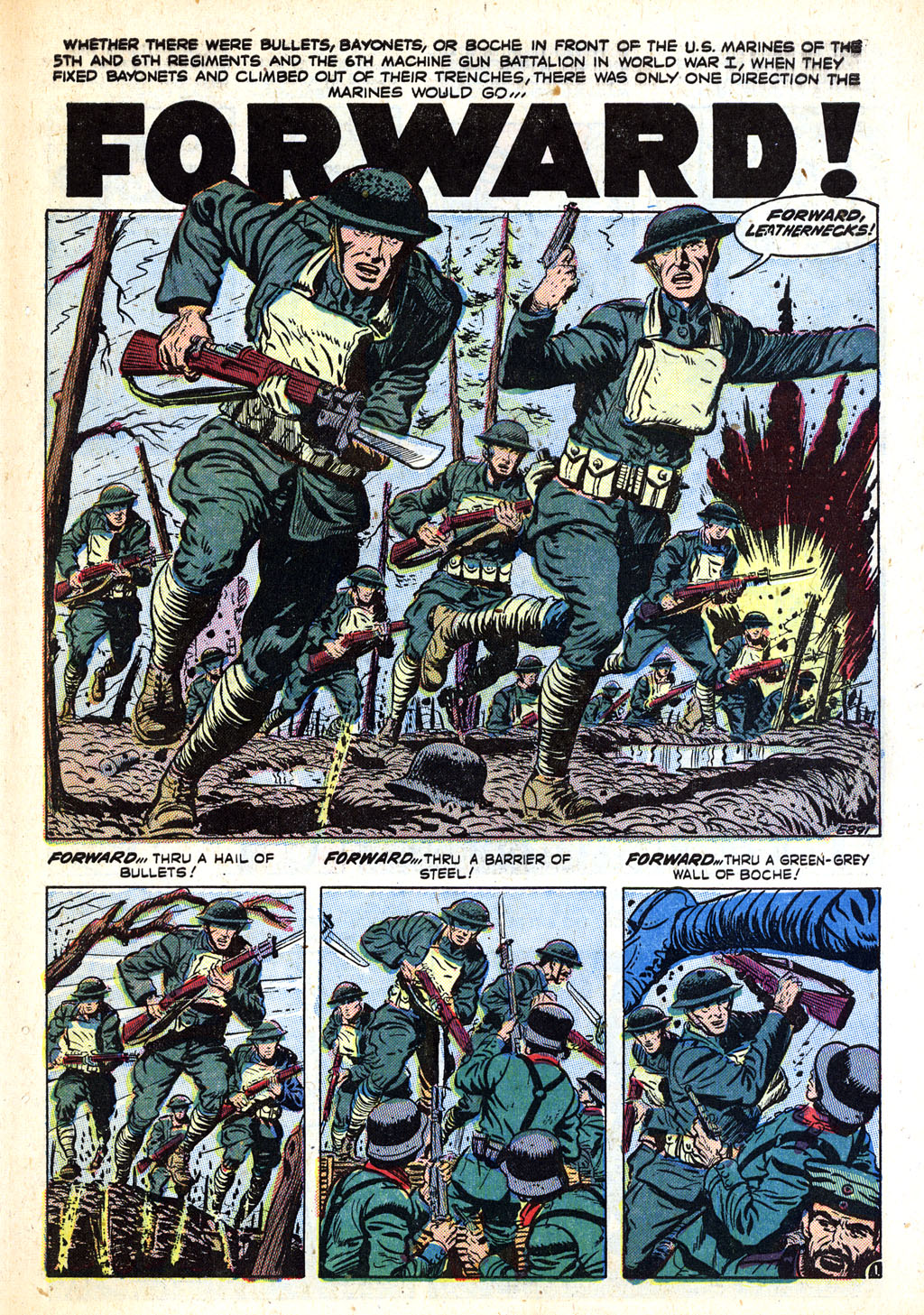 Read online Marines in Battle comic -  Issue #2 - 27