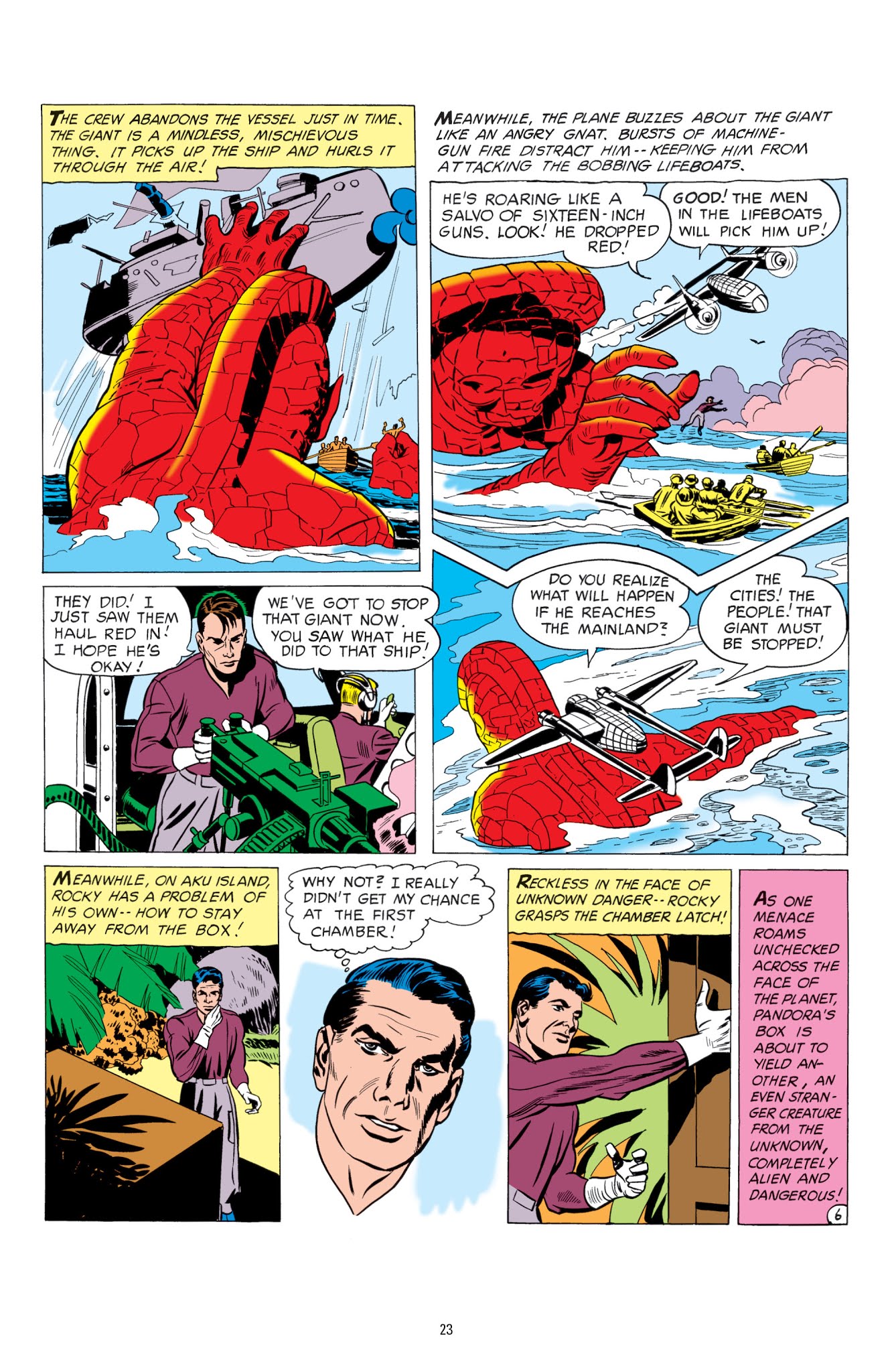 Read online Challengers of the Unknown by Jack Kirby comic -  Issue # TPB (Part 1) - 23