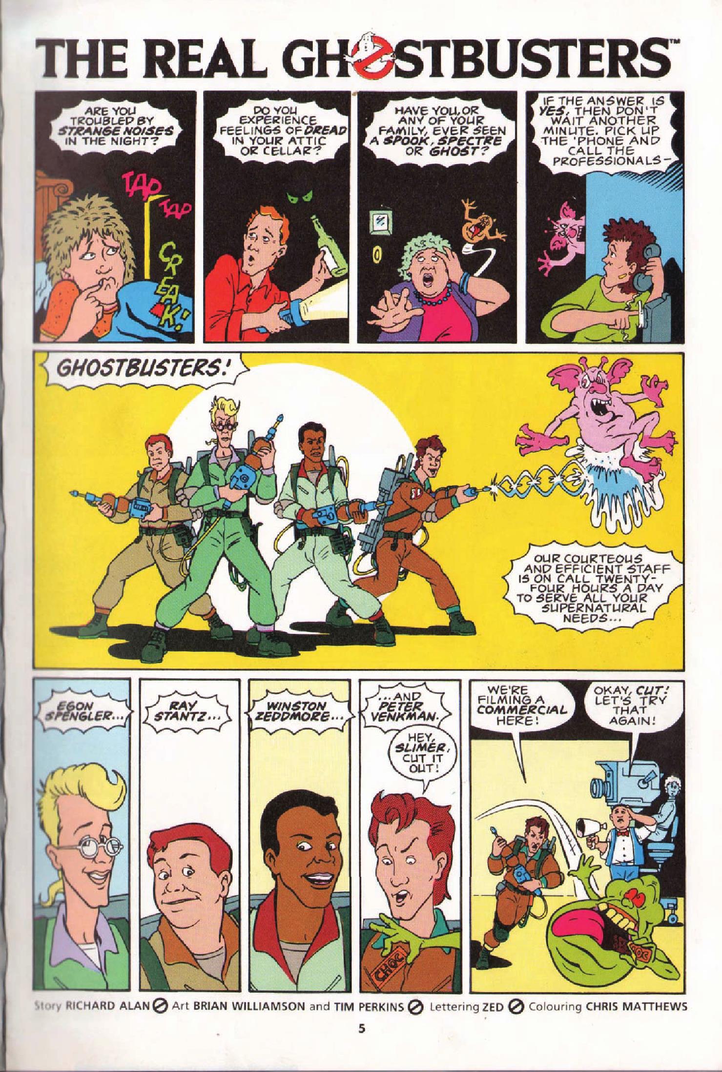 Read online The Real Ghostbusters comic -  Issue # Annual 1989 - 5