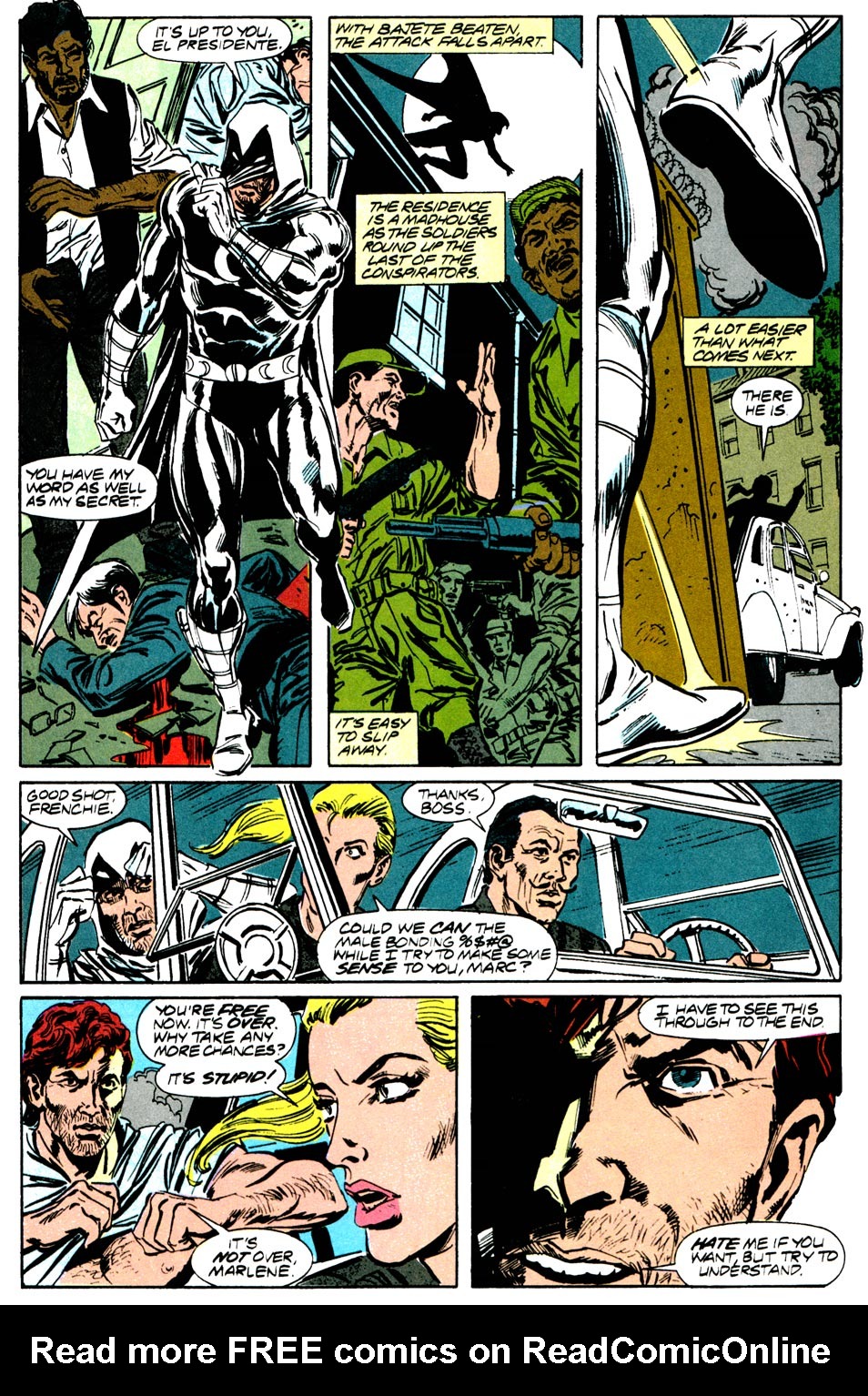 Read online Marc Spector: Moon Knight comic -  Issue #18 - 19