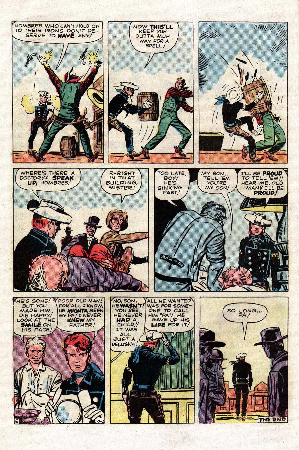 Read online The Mighty Marvel Western comic -  Issue #39 - 8