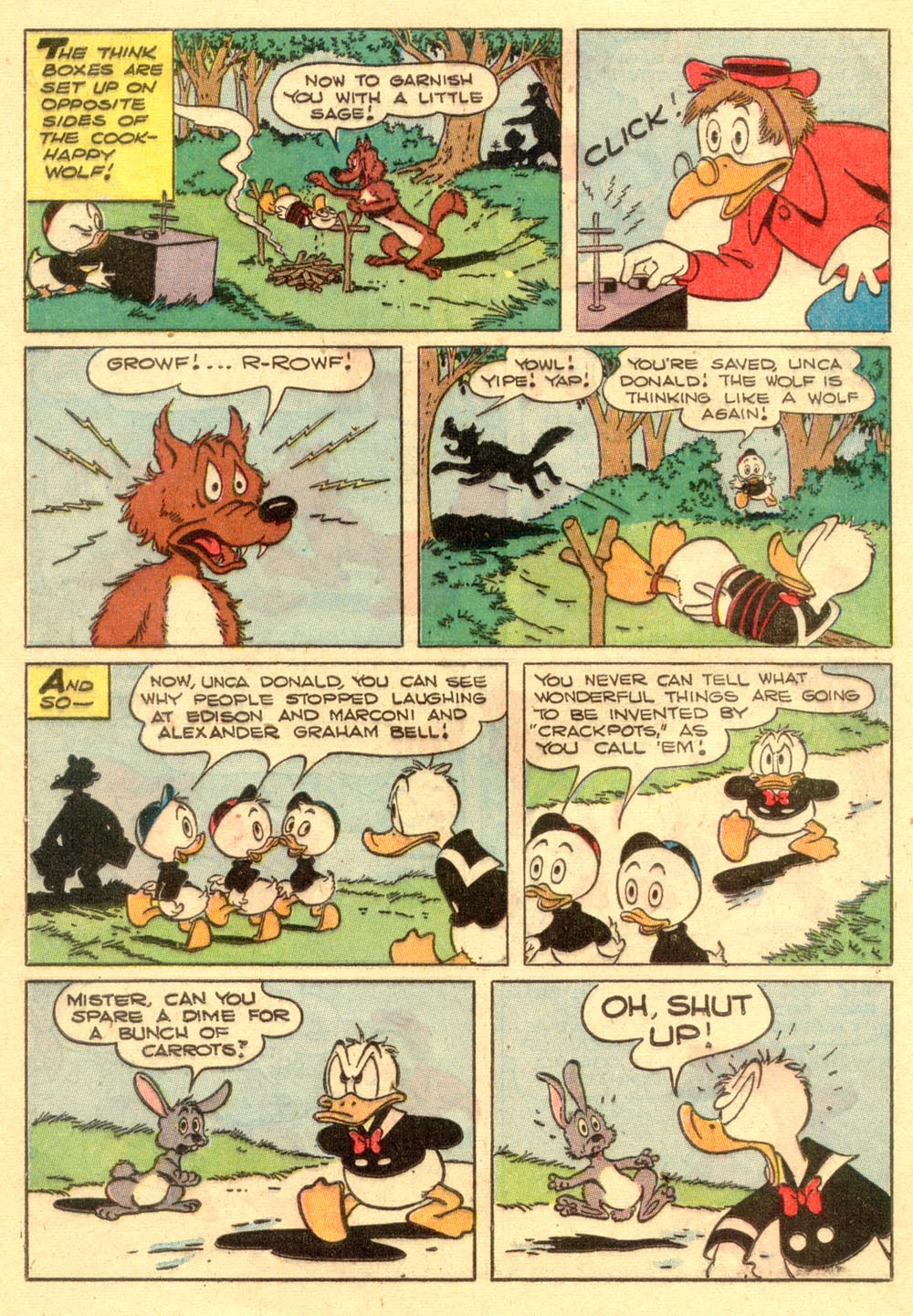 Read online Walt Disney's Comics and Stories comic -  Issue #141 - 12