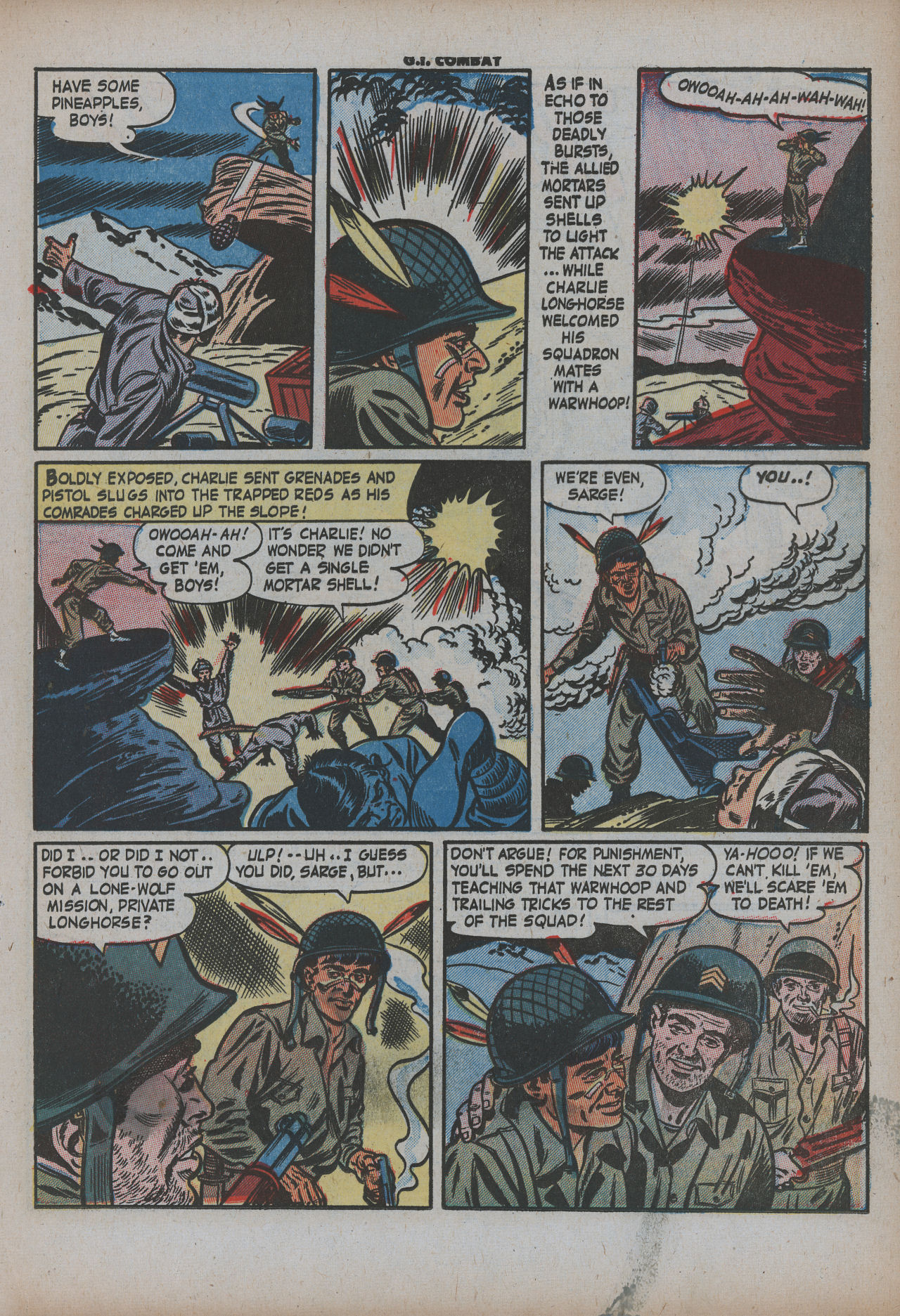 Read online G.I. Combat (1952) comic -  Issue #8 - 18