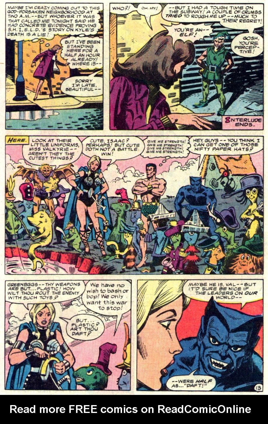 Read online The Defenders (1972) comic -  Issue #115 - 14