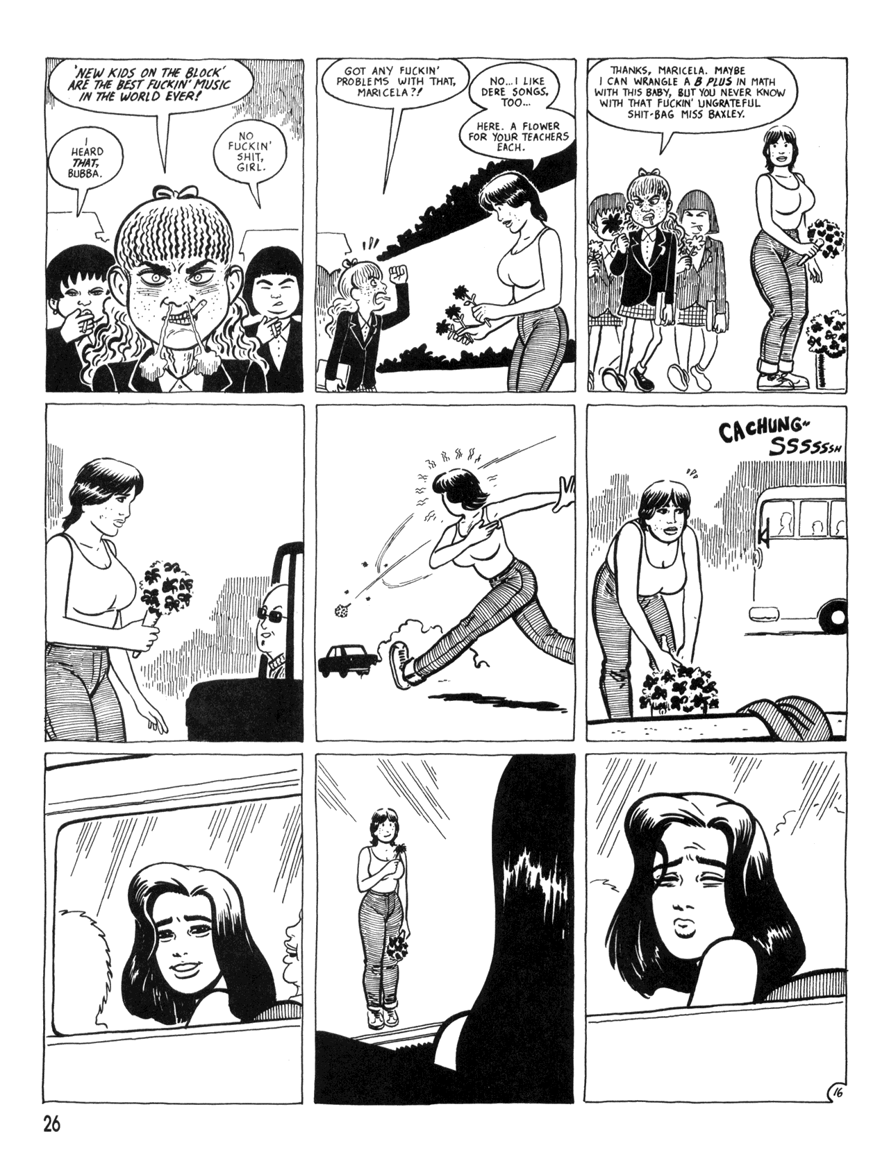 Read online Love and Rockets (1982) comic -  Issue #33 - 28