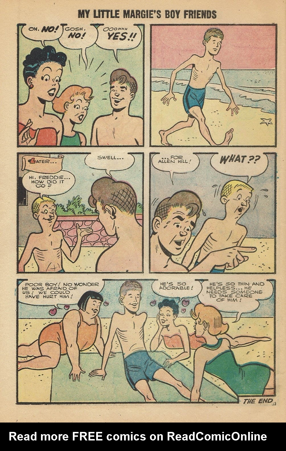 Read online My Little Margie's Boy Friends comic -  Issue #3 - 10