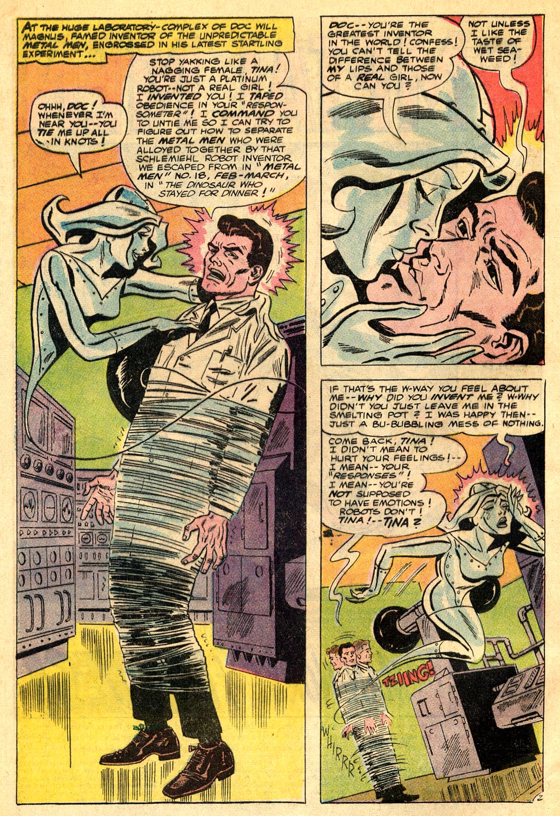 Read online Metal Men (1963) comic -  Issue #19 - 4