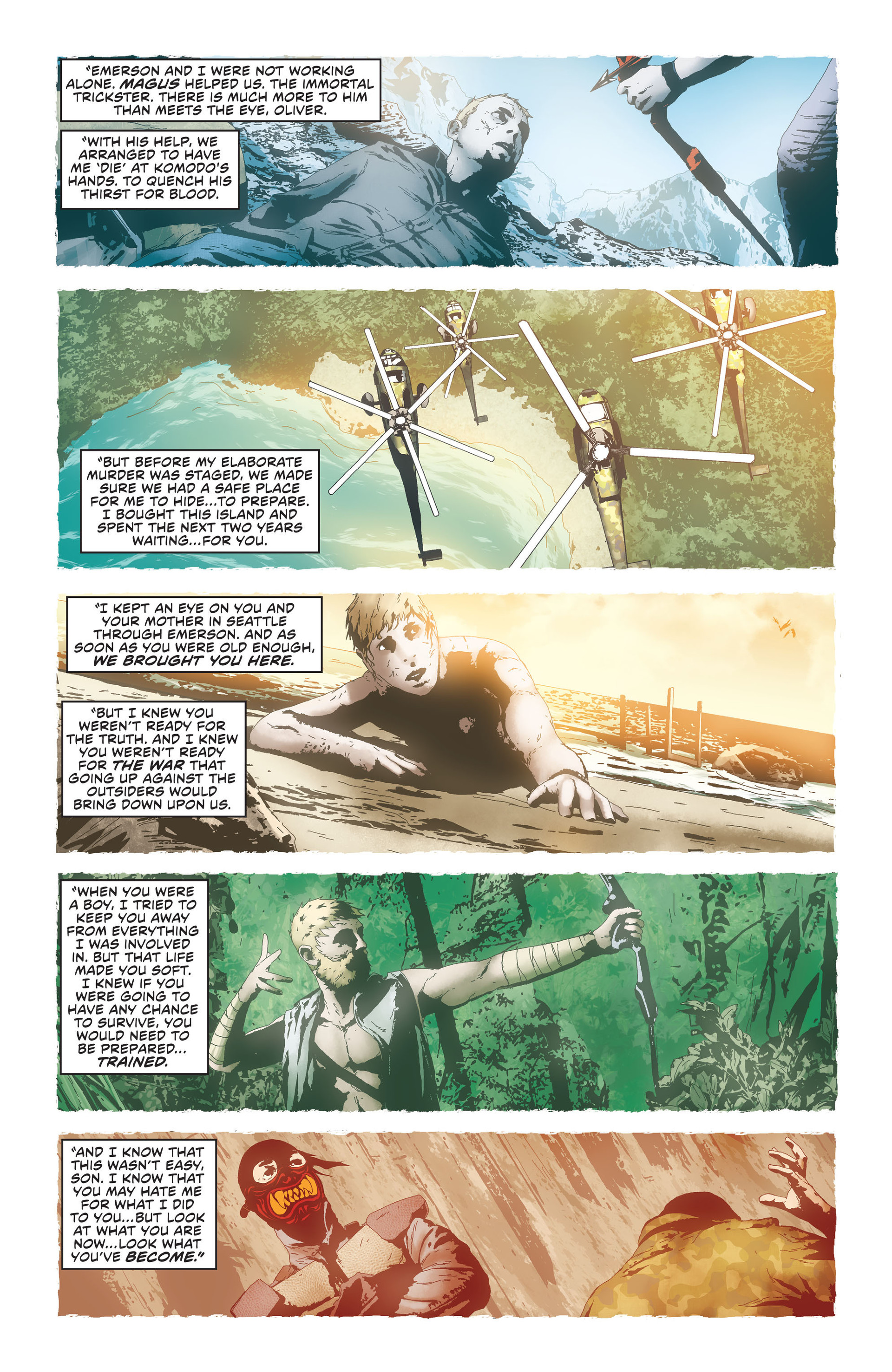 Read online Green Arrow (2011) comic -  Issue #28 - 4