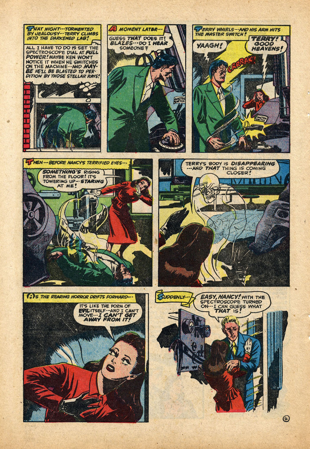 Read online Adventures Into The Unknown comic -  Issue #8 - 12