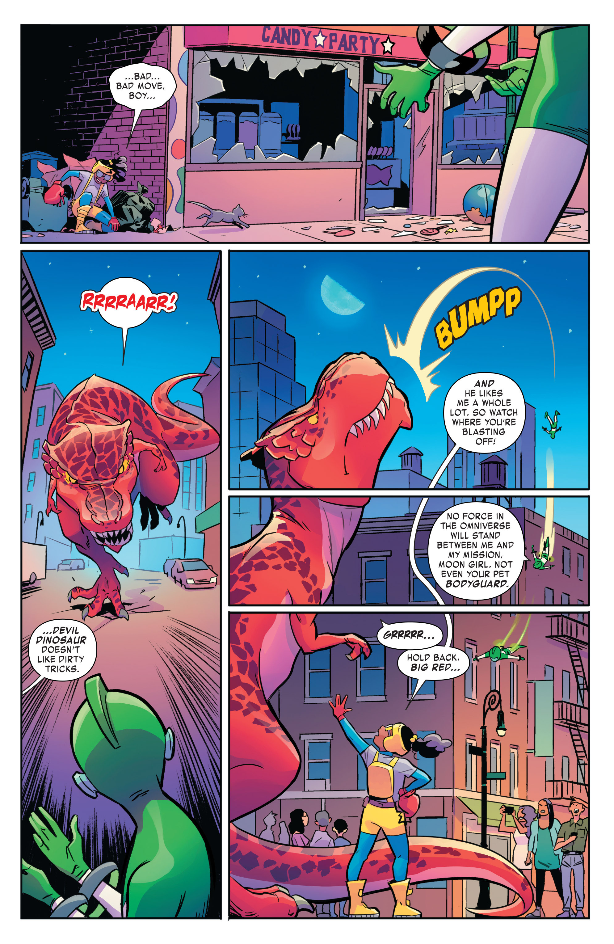Read online Moon Girl And Devil Dinosaur comic -  Issue #9 - 9